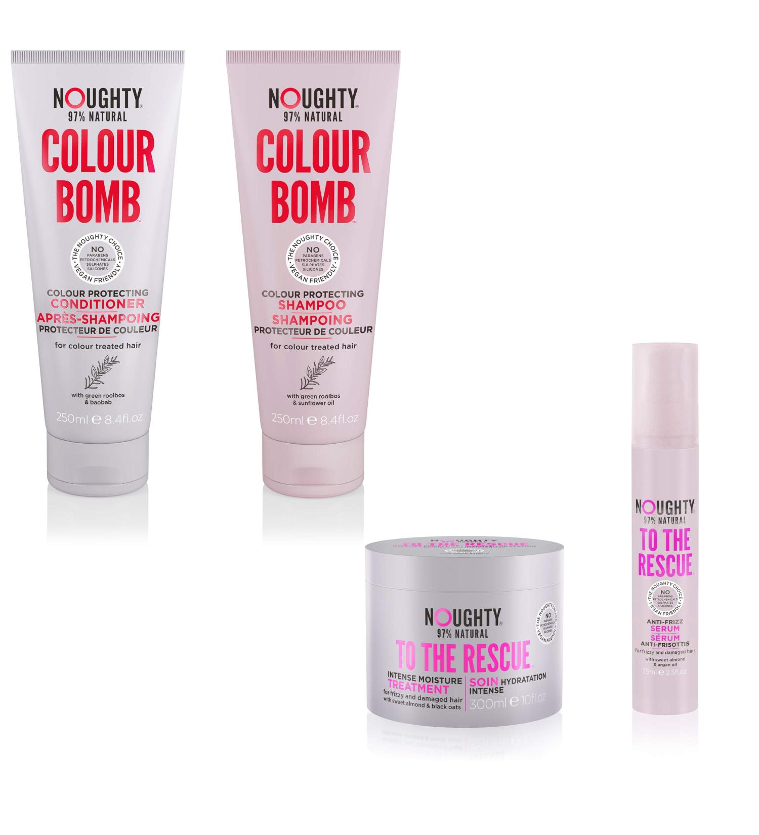 Noughty To The Rescue Intense Moisture Treatment 10 fl oz - Deep Hydration for Dry Hair - Buy Online on GoSupps.com