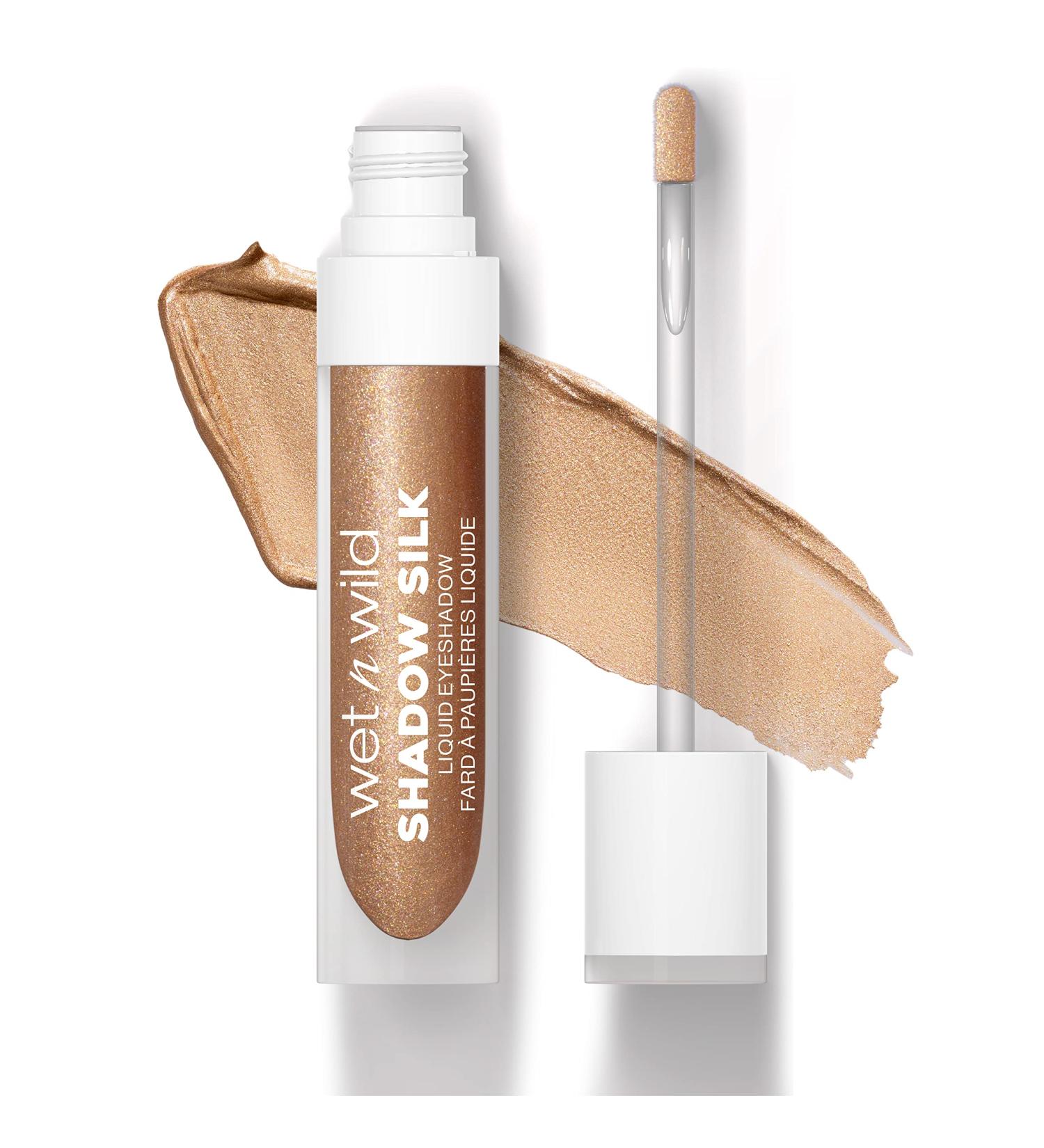 Wet n Wild Shadow Silk Liquid Eyeshadow in Bronze Digger - Long-Lasting Shimmery Eye Makeup - Buy Online on GoSupps.com
