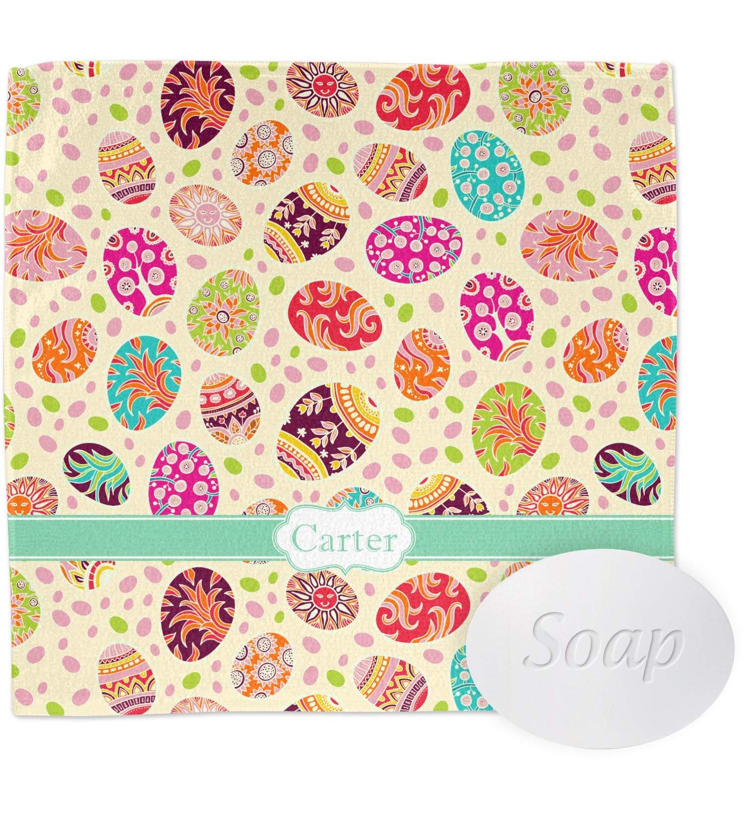 YouCustomizeIt Personalized Easter Eggs Washcloth