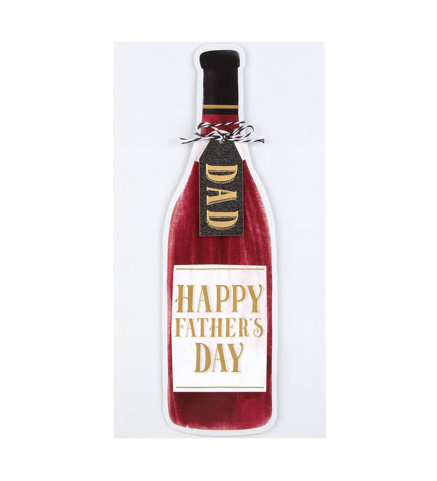 Hallmark Dad Father's Day Card 'Wine' - Medium
