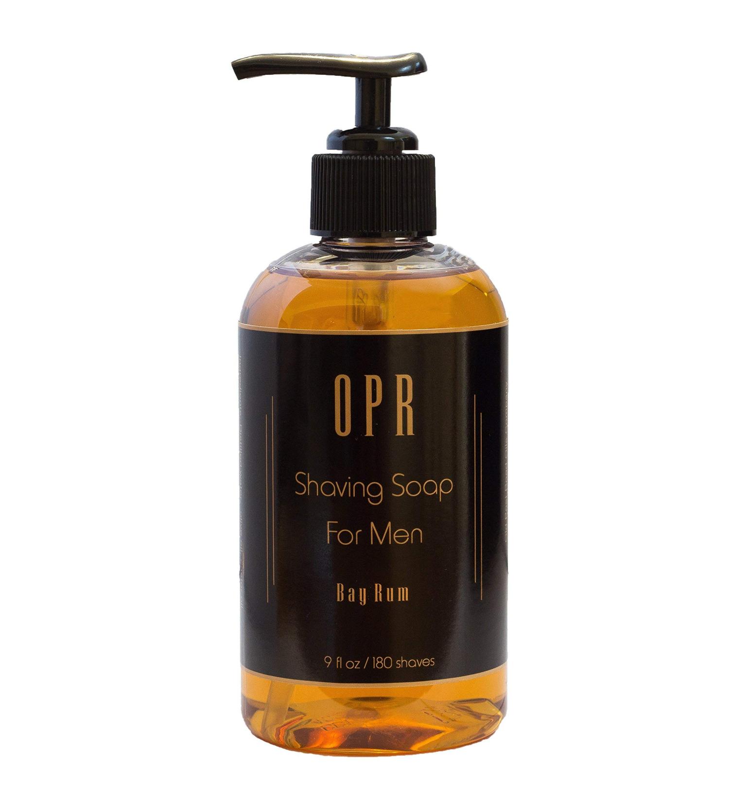 OPR Bayrum Shave Soap: Foam-Free Shaving Cream for Men | Superior Lubrication, Smooth Skin, Long-Lasting, No Bowl Needed - Buy Online on GoSupps.com