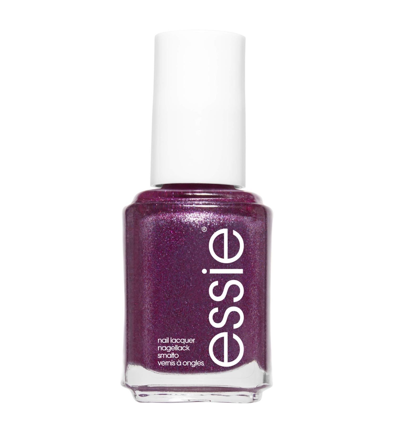 Essie Cosmetics Glitters 2018 Collection City Slicker Fuchsia Pink Glitter Nail Polish 13.5 ml