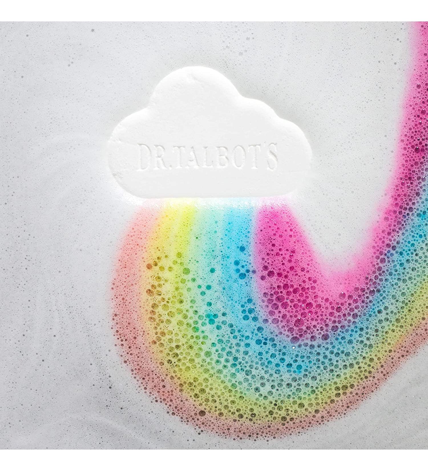 Buy Dr. Talbots Nuby Rainbow Bath Foam - Cloud-Shaped Lavender Bath Additive for Kids 3+ | Multi-Colored Fun & Relaxation - Buy Online on GoSupps.com