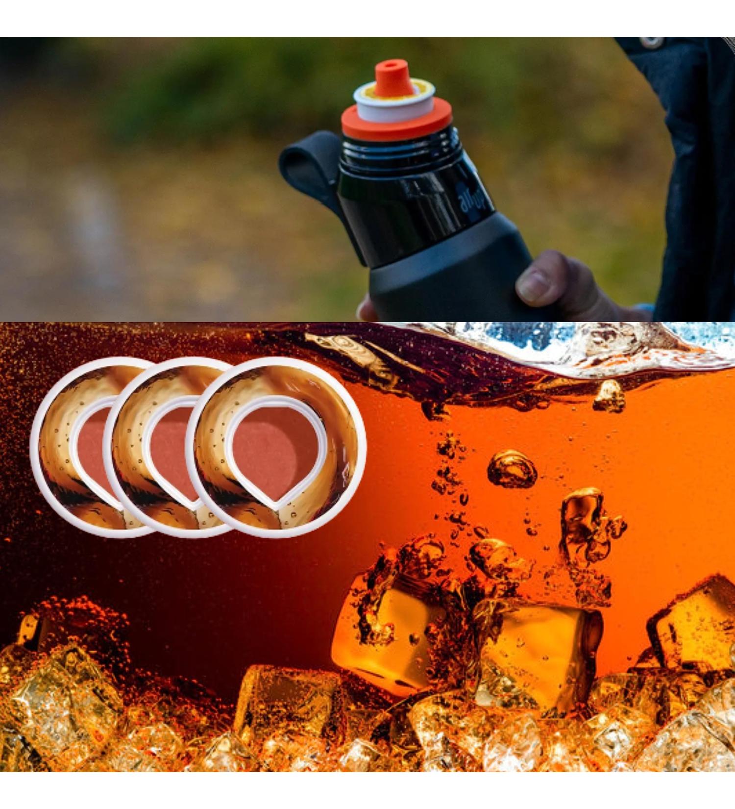 Cherry Cola Kola Pods x3 for Air Up Bottle | Pods Only | Compatible with Air Up Water Bottle | Transform 15L of Water - Buy Online on GoSupps.com