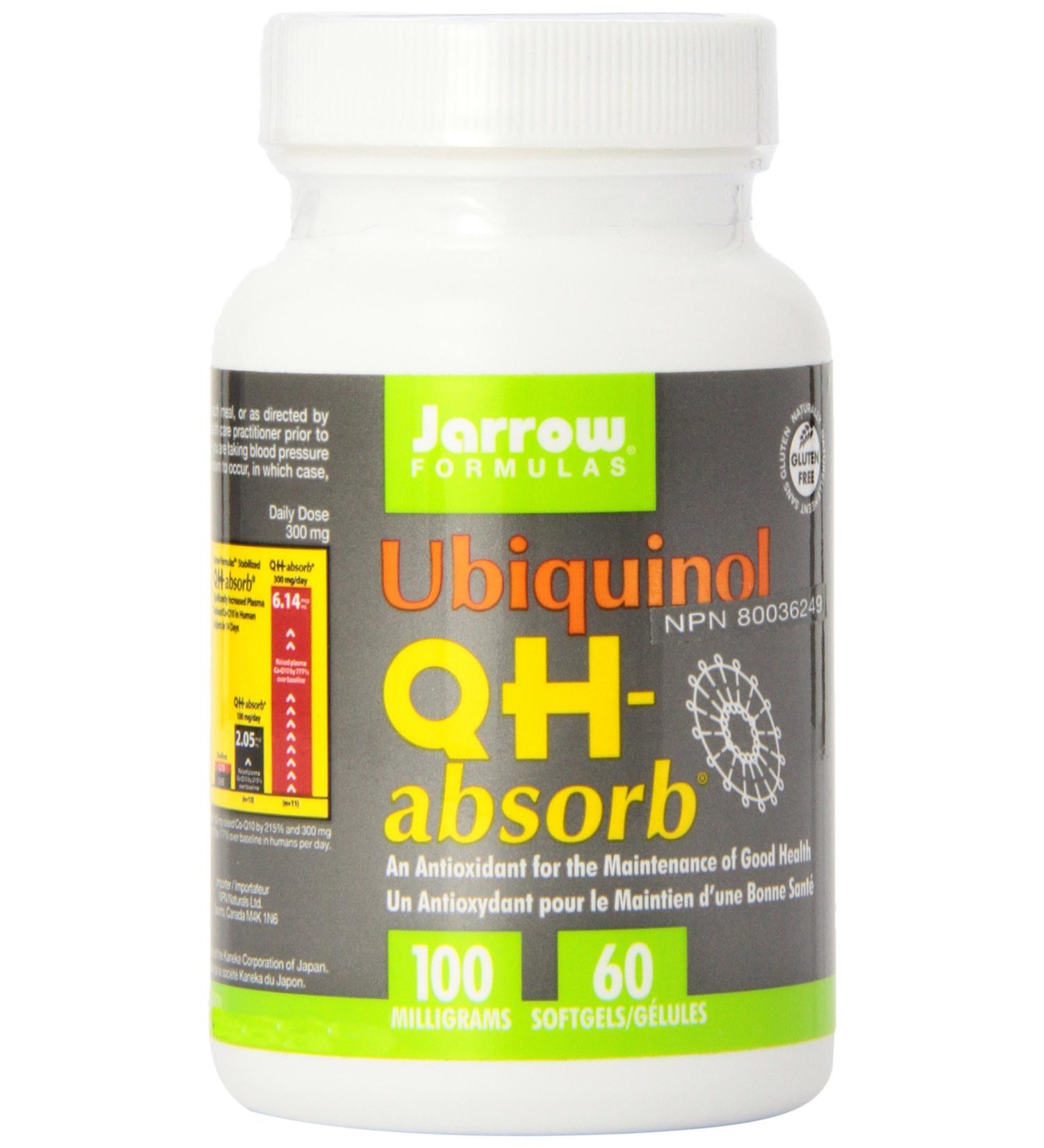 Jarrow Formulas QH-Absorb 100 MG 60 Count - Buy Online on GoSupps.com