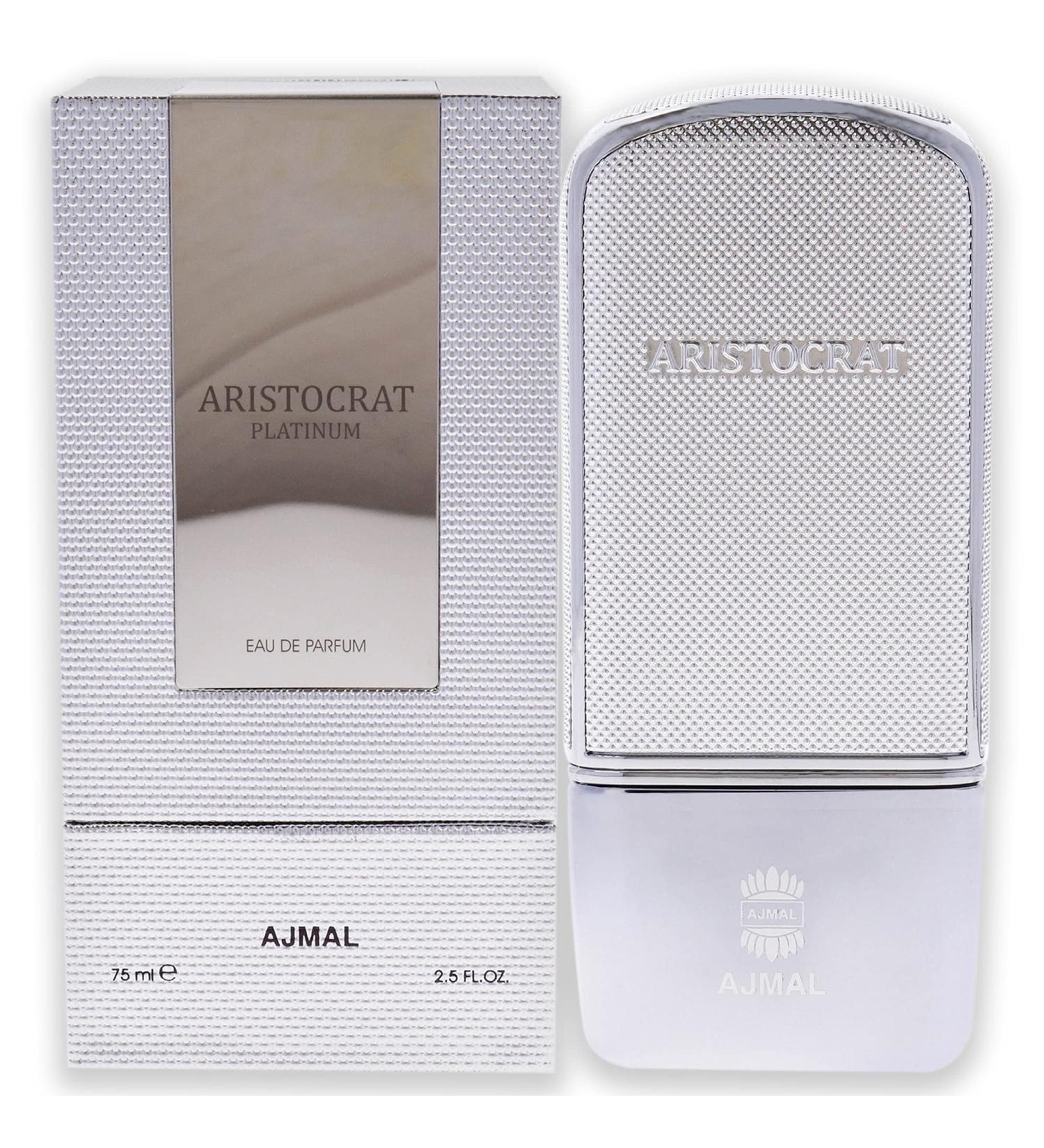 Ajmal Aristocrat Platinum Men 2.5 oz EDP Spray - Buy Online on GoSupps.com