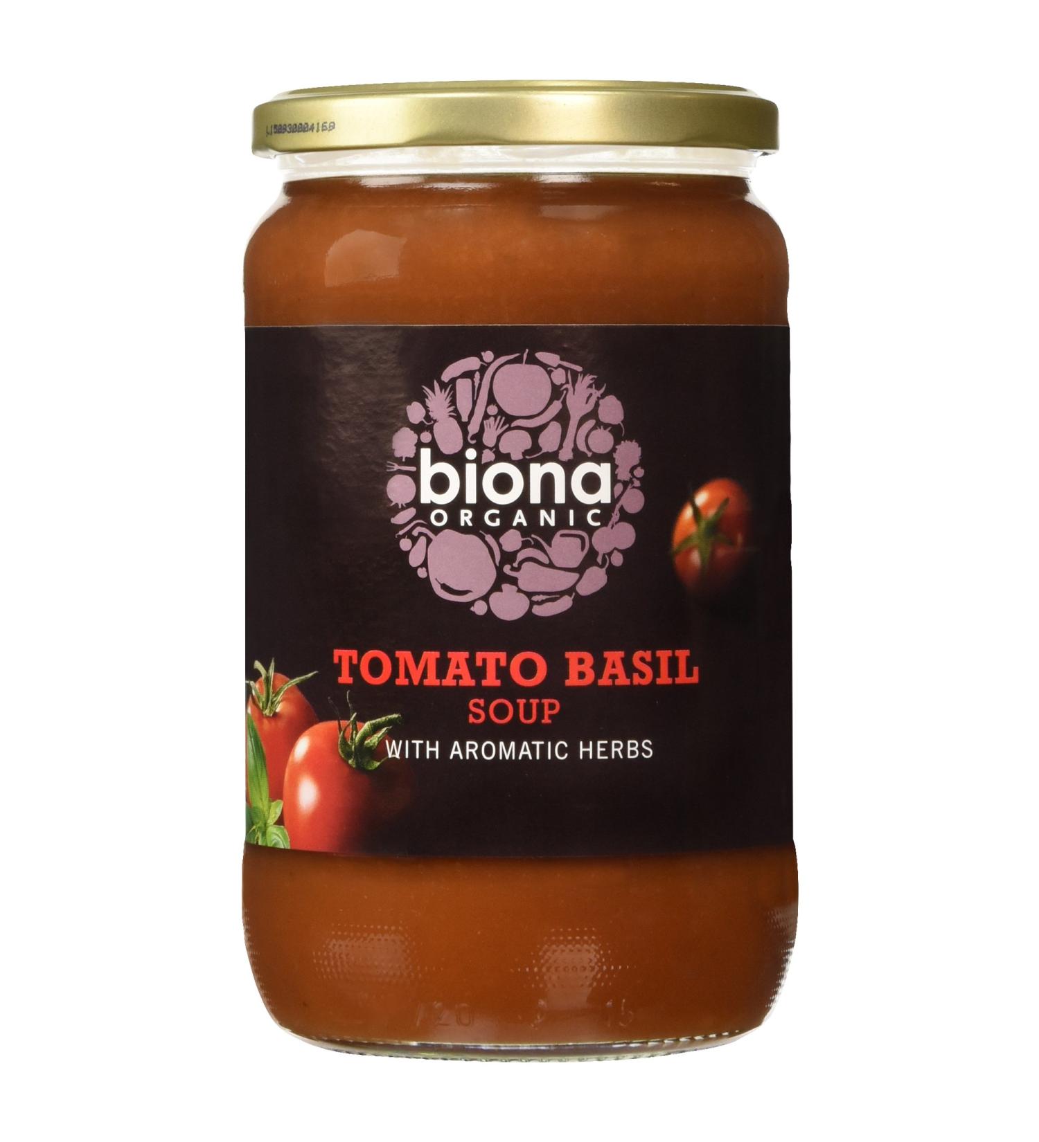 Biona Organic Tomato Basil Soup 680g - Buy Online on GoSupps.com