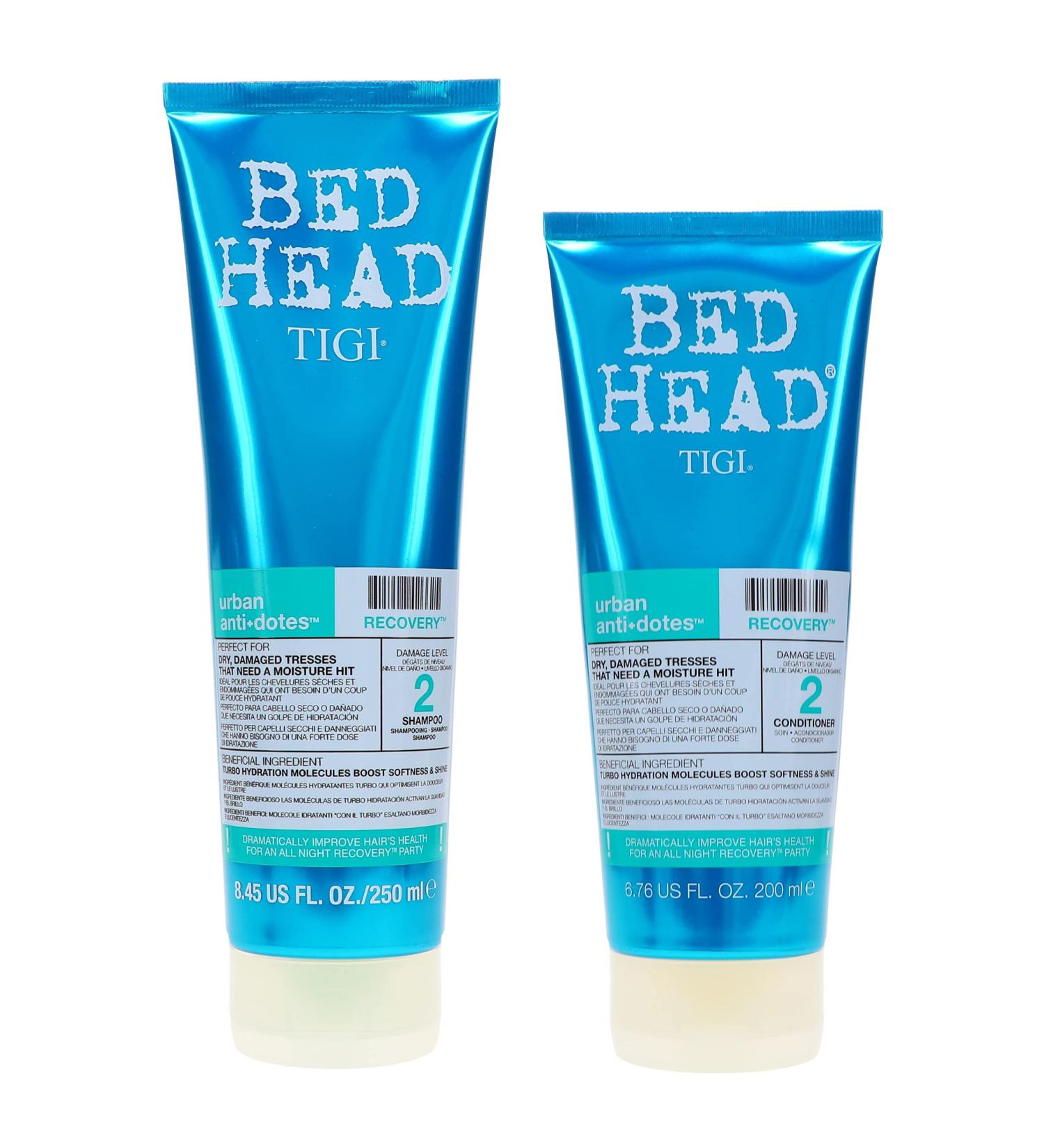 Buy TIGI Urban Anti Dotes Recovery Shampoo & Conditioner Set - 8.45 oz & 6.76 oz - Nourishing Hair Care for Healthy Shine - International Shipping Available - Buy Online on GoSupps.com