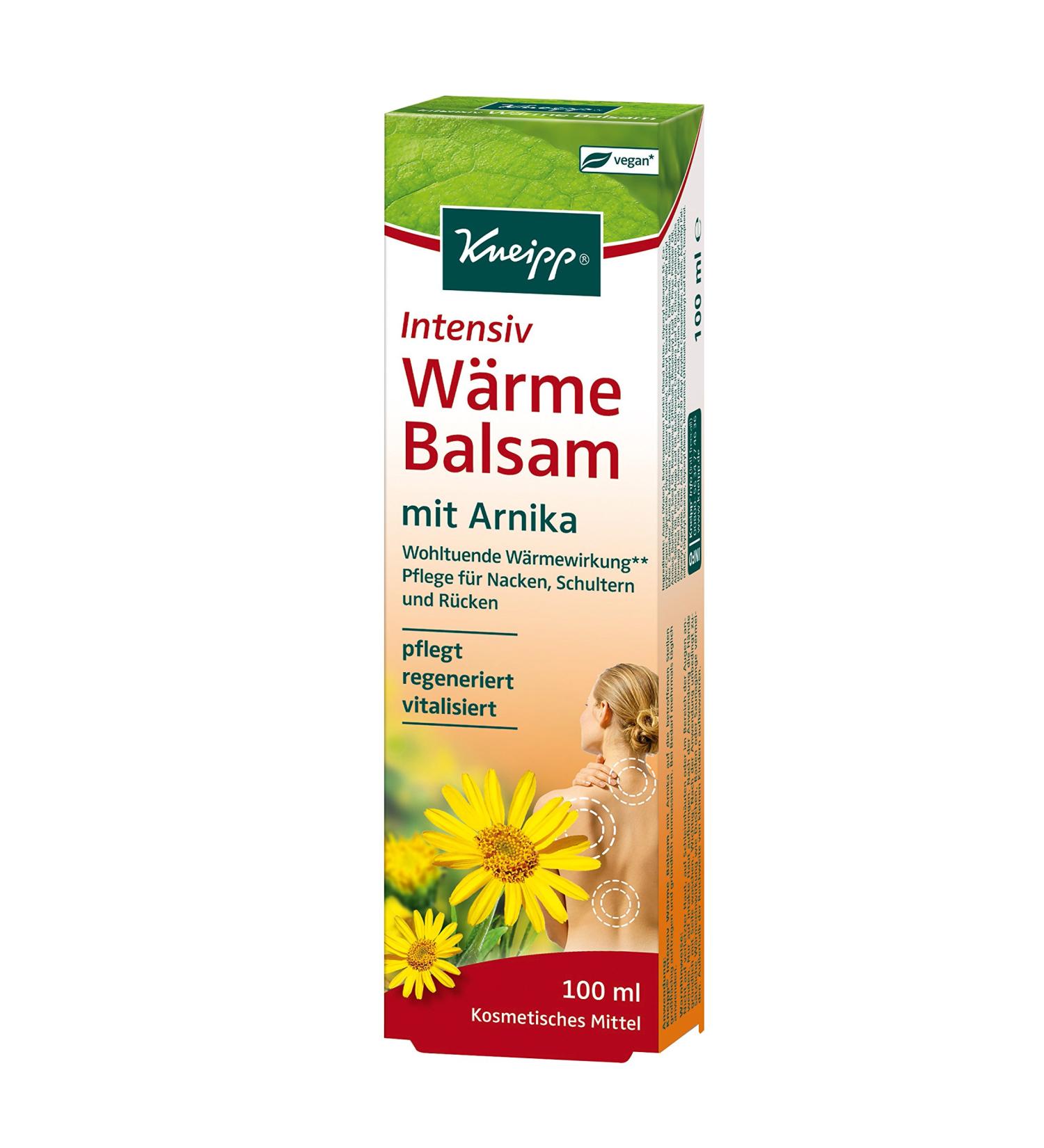 Kneipp Heat Balm with Arnika 100ml - Soothing Relief for Muscles & Joints | International Shipping Available - Buy Online on GoSupps.com