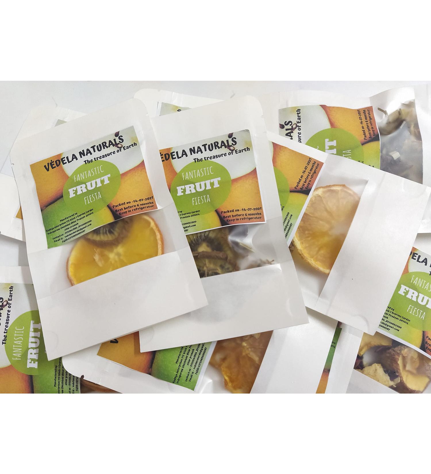 V DELA Naturals- Fruit and Flower Tea | Combination Tea | Mix dried Flower and fruits for Cold brew | Fruit Tea | - Buy Online on GoSupps.com