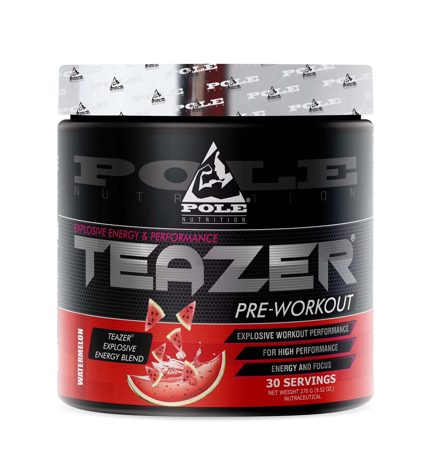 Buy Pre-Workout Powder - Flavored Maximum Performance Formula (270g | 30 Servings) | Watermelon Flavor - International Shipping Available - Buy Online on GoSupps.com