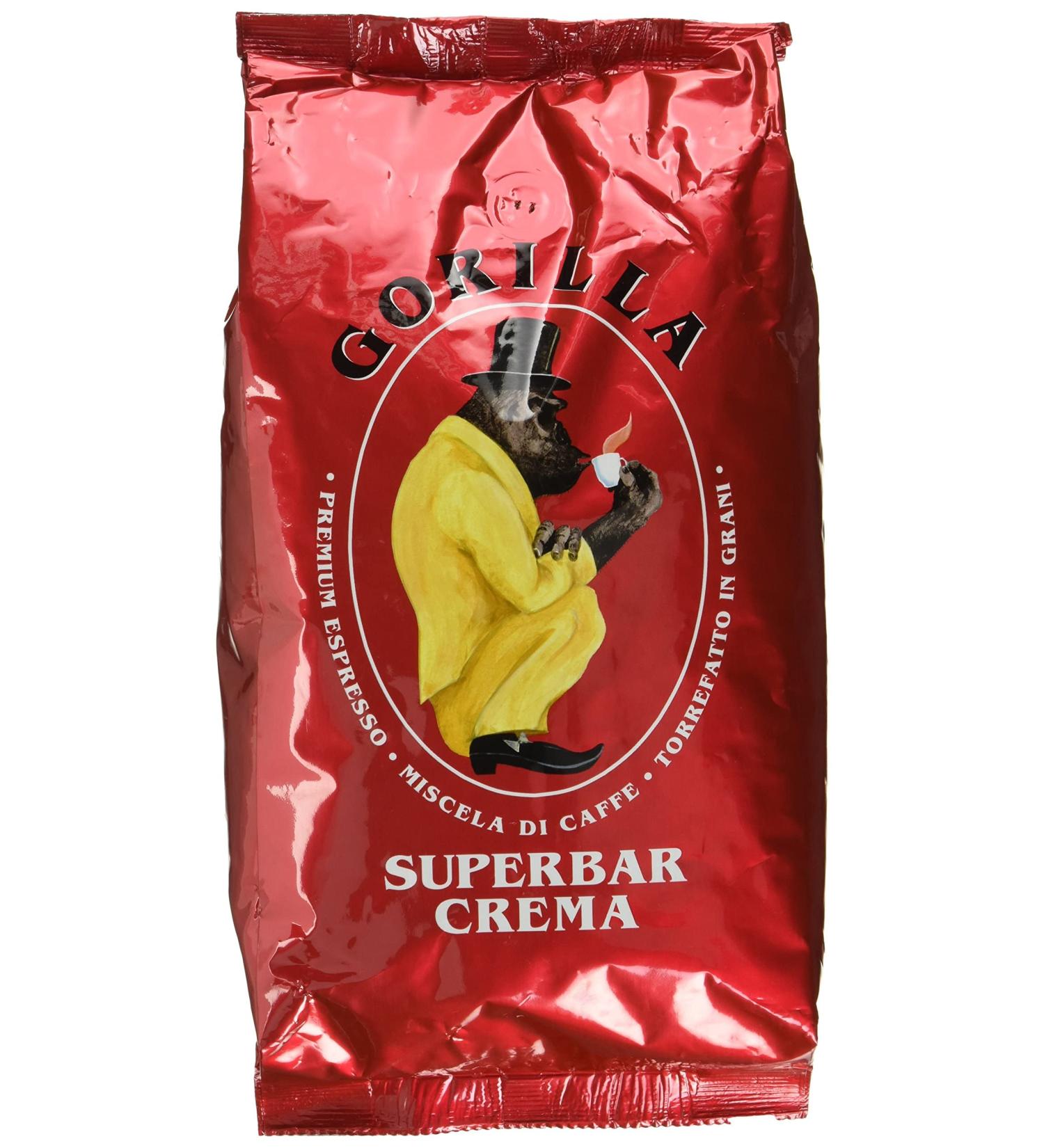 Joerges FF01GOSB Espresso Gorilla Super Bar Crema 1kg - Premium Italian Espresso for Rich Flavor - International Shipping Available - Buy Online on GoSupps.com