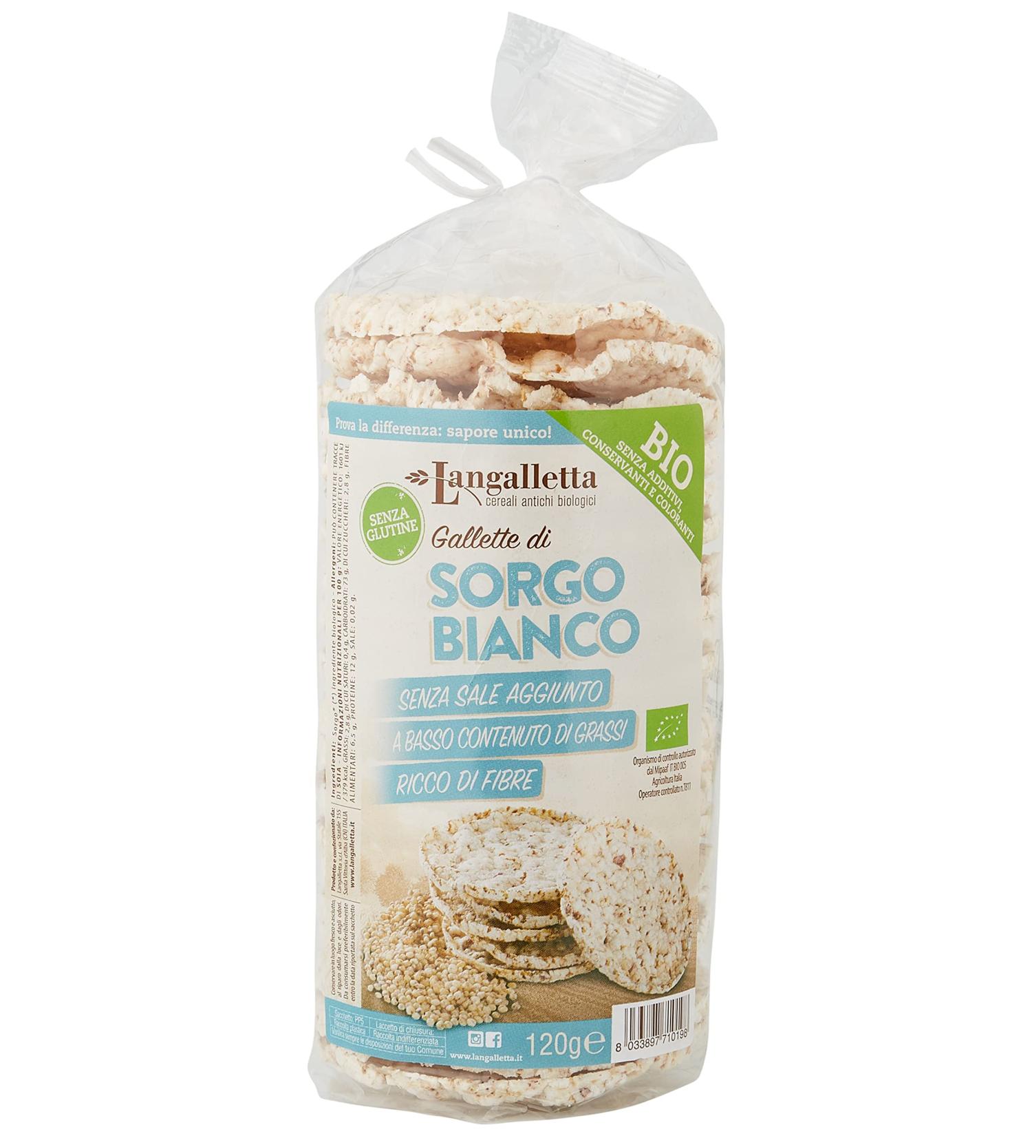  Langalletta d'alba Langalletta d'alba Galletta Sorgo Blanc - 30 g - Buy Online on GoSupps.com