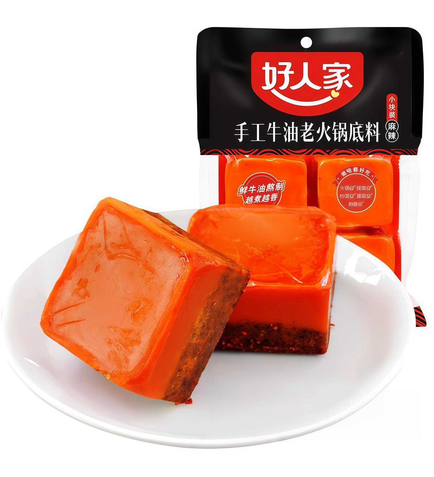 DAMAICHUHAI Hot Pot Soup Base Hot Pot Base Chengdu Butter Base Spicy Beyond Belief 360 g / 12.6oz. - Buy Online on GoSupps.com