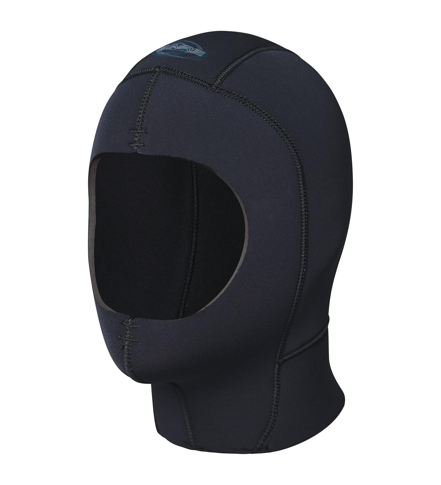 3mm Neo Hood, Black Black Large