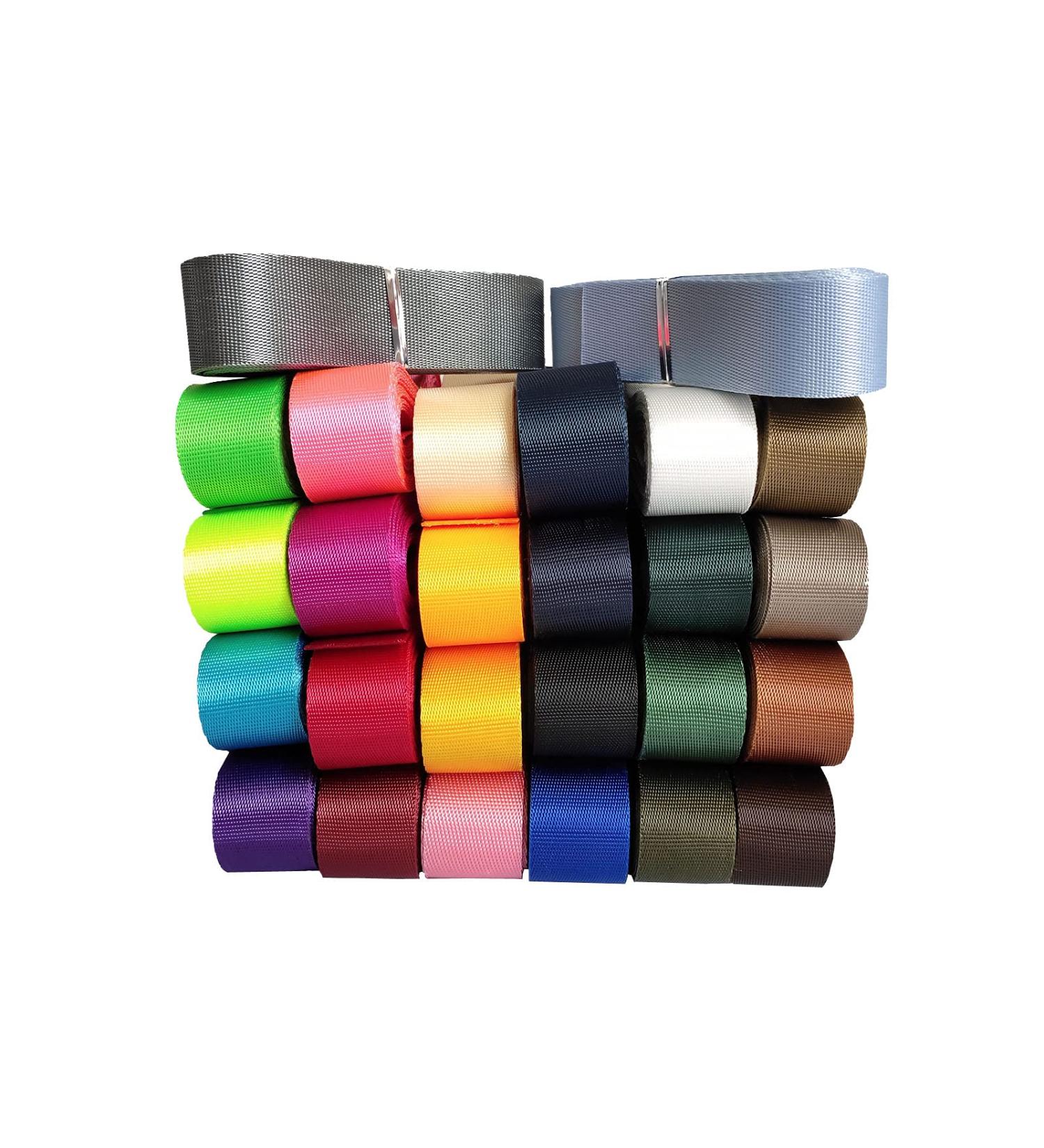 Yo-Yo2015 26 Yards Durable 3/4 Inch Nylon Webbing Strap - 26 Mixed Colors for Various Uses - Buy Online on GoSupps.com