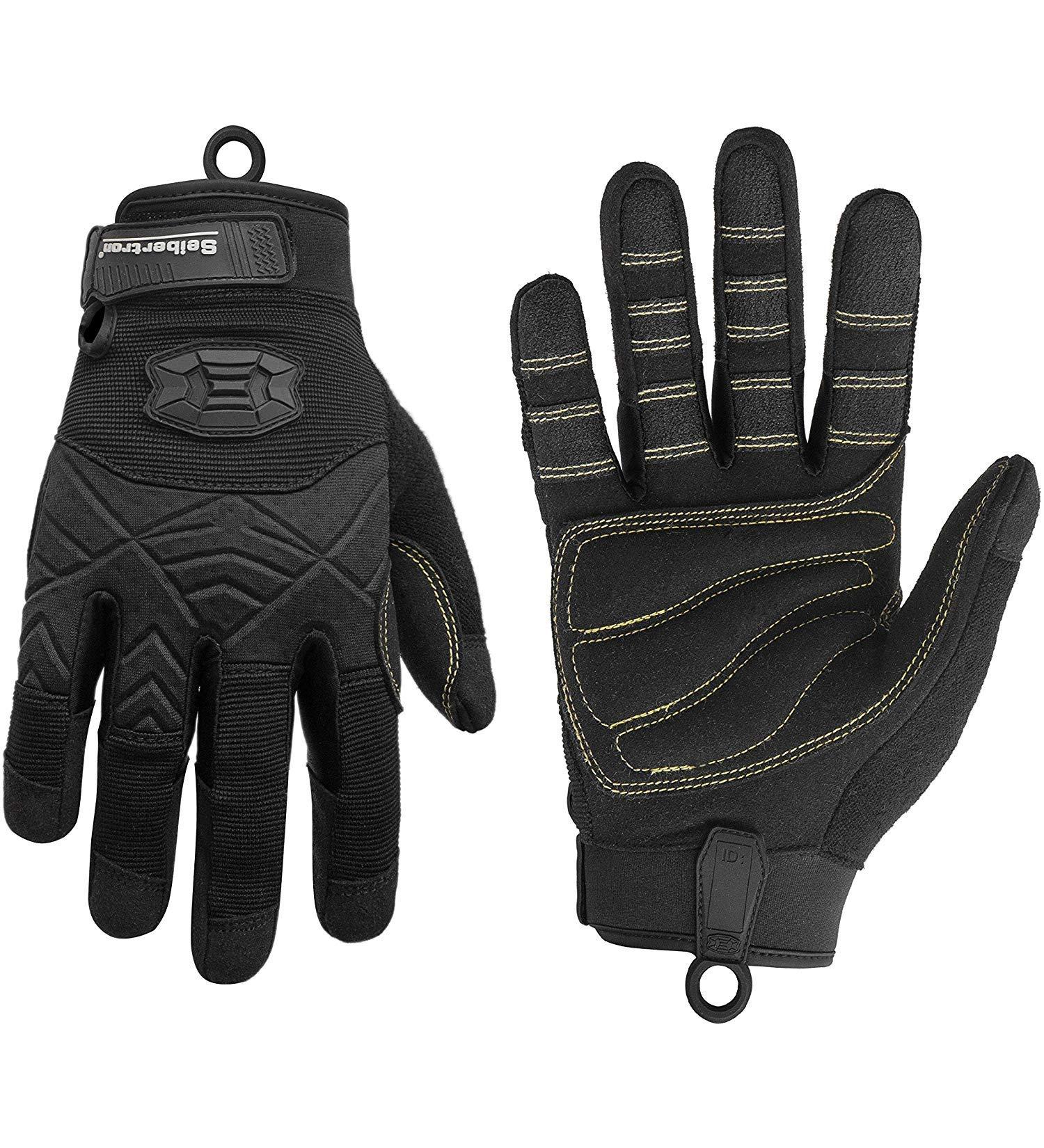 Buy Seibertron Full Finger Climbing Gloves - Lightweight Padded Breathable for Adventure Rescue Sailing & More - XS Black - International Shipping Available - Buy Online on GoSupps.com
