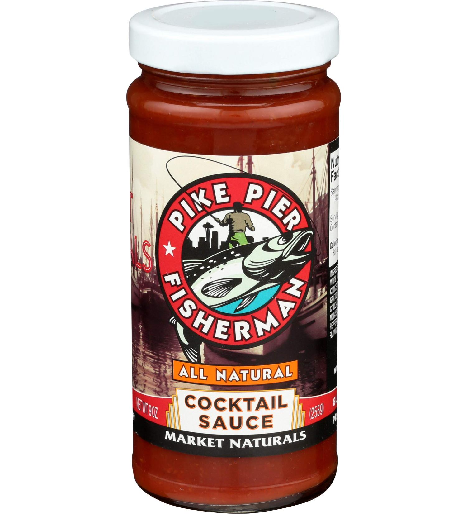 Pike Pier Fisherman Original Cocktail Sauce - Authentic Flavor, Perfect for Seafood Delights - Buy Online on GoSupps.com