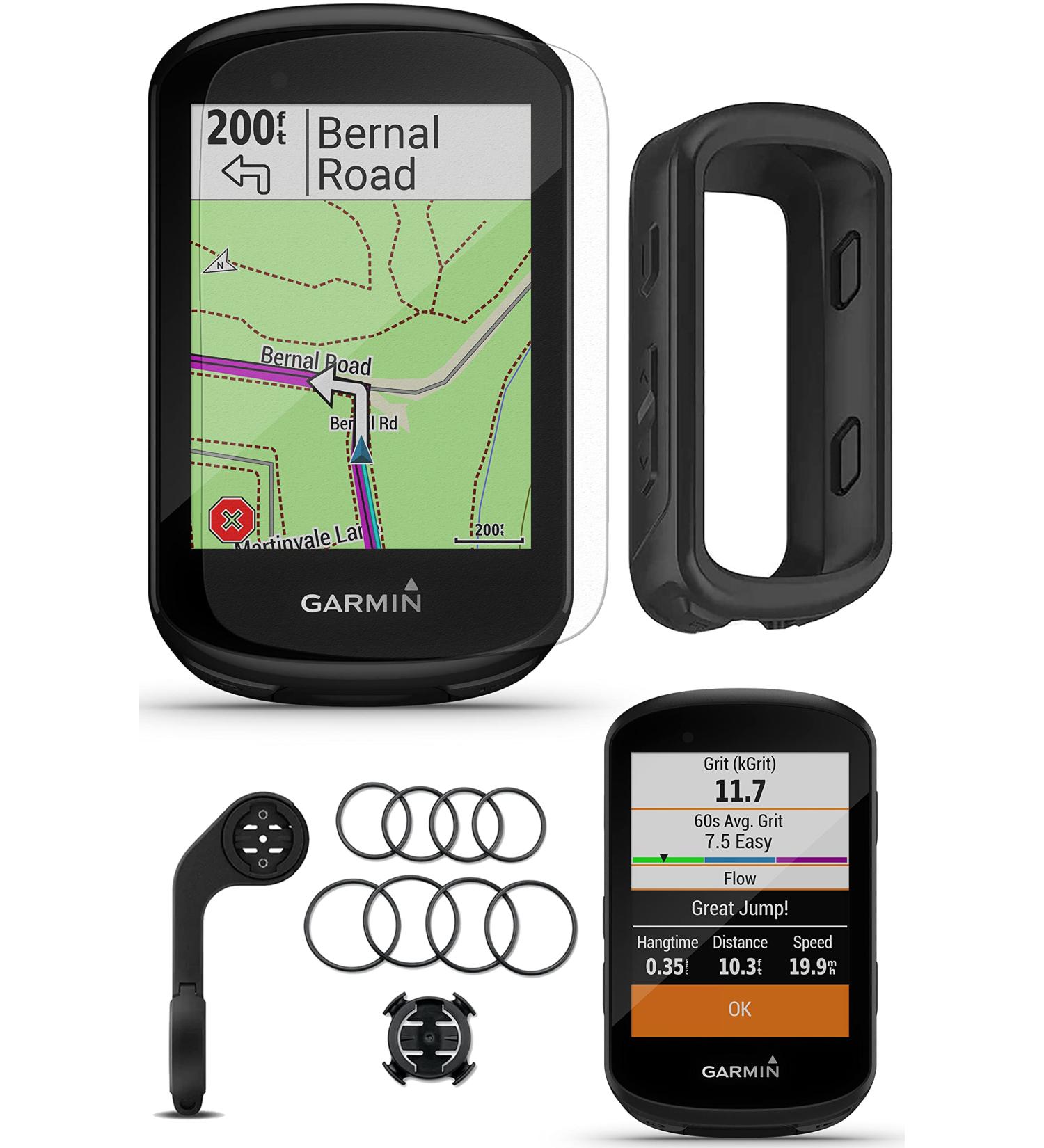 Garmin Edge 830 GPS Bike Computer Bundle with Silicone Case & Tempered Glass Screen Protectors | Touchscreen TrainingPeaks VO2 Max | Cycling Computer (010-02061-00) - Buy Online on GoSupps.com