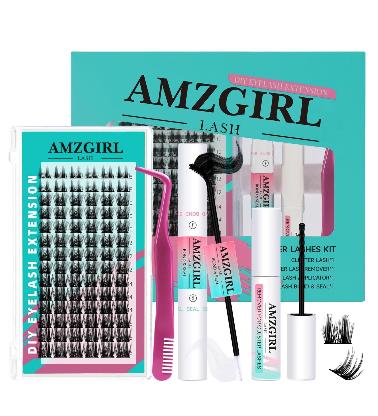 Diy Lash Extension Kit Lash Extensions Kits 84 Pcs Lash Clusters With Lash Glue Remover Eyelash Clusters Tweezer For Beginner Diy Individual Lash Extension At Home Easy To Apply(Blushing) 1 count (Pack of 1) Blushing - Buy Online on GoSupps.com