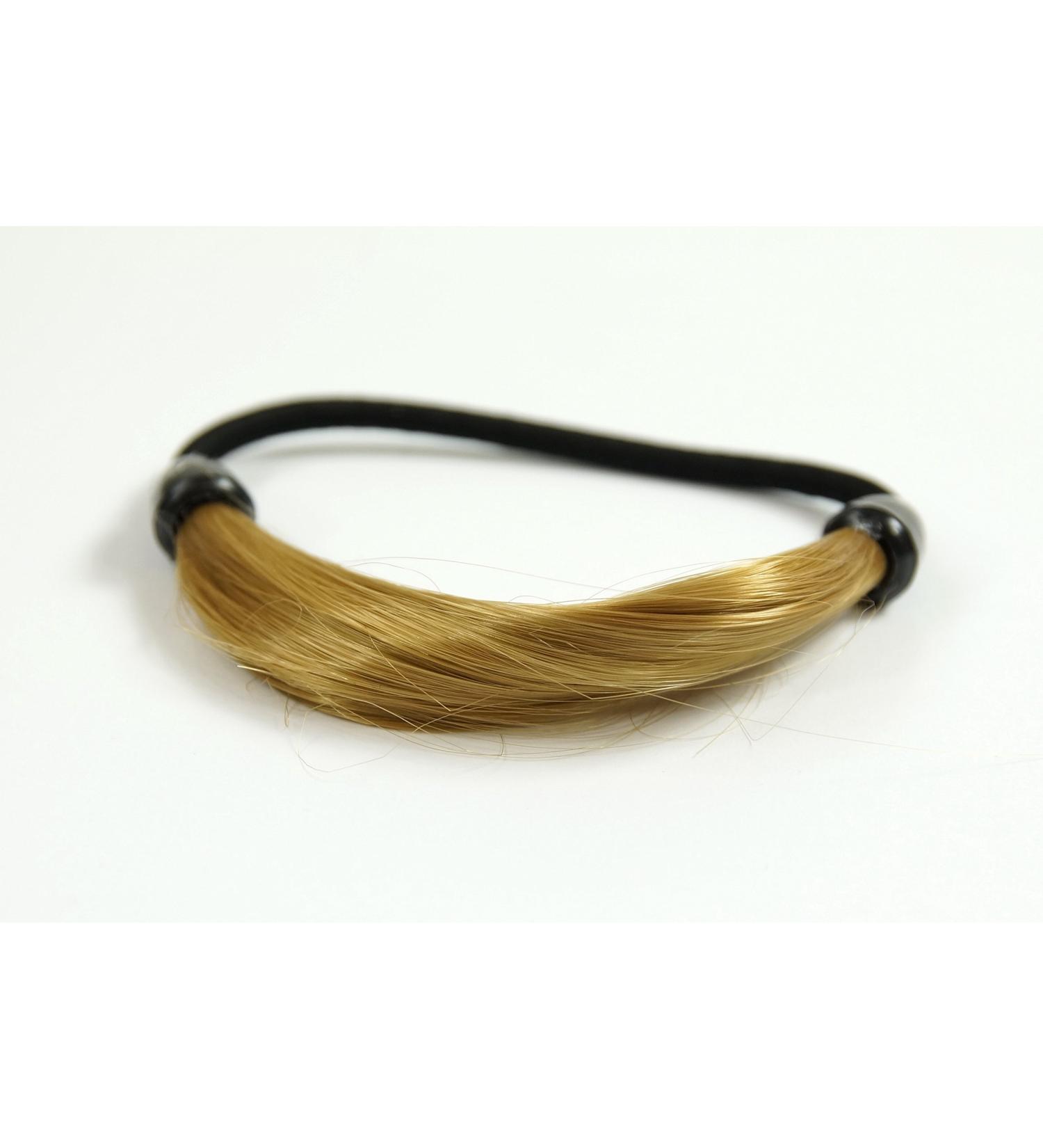 WIG me up-invisible hair binder art hair tie in hair look braid rubber braid tape with an elastic train blonde light blonde NHA-003b-25 light blonde (25)