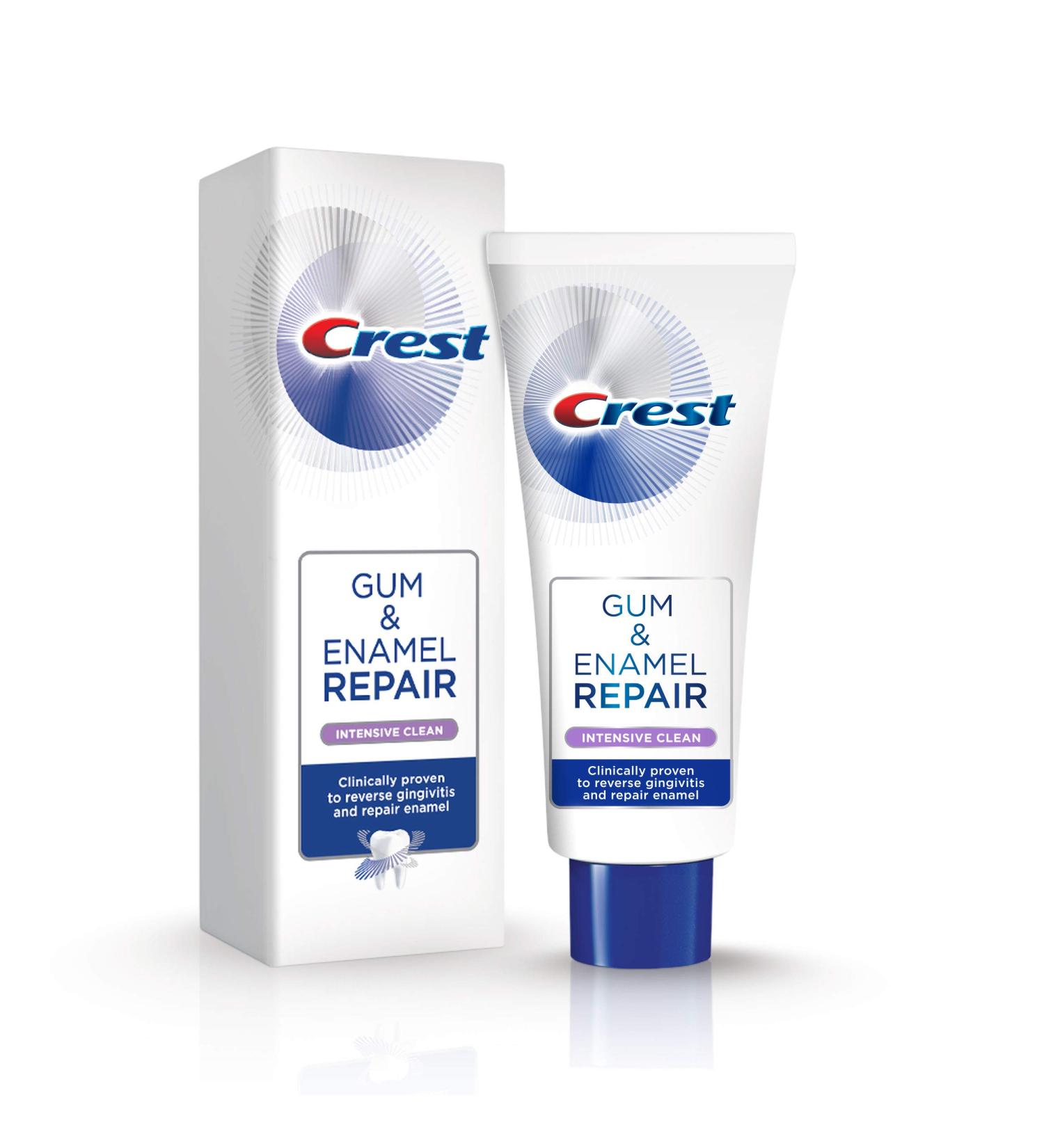 Crest Gum & Enamel Repair Intensive Clean Toothpaste 4.1 Oz - Buy Online on GoSupps.com