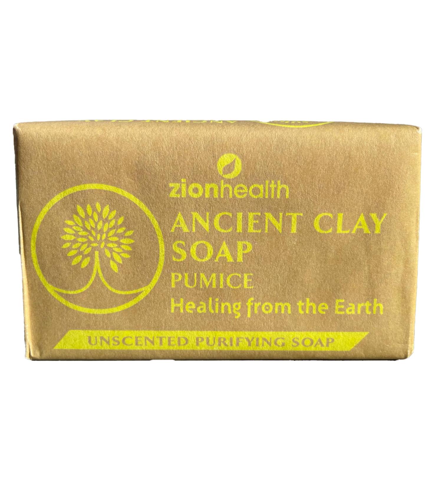 Buy Ancient Clay Soap 6oz Unscented Pumice - Natural Skin Care International Shipping Available - Buy Online on GoSupps.com