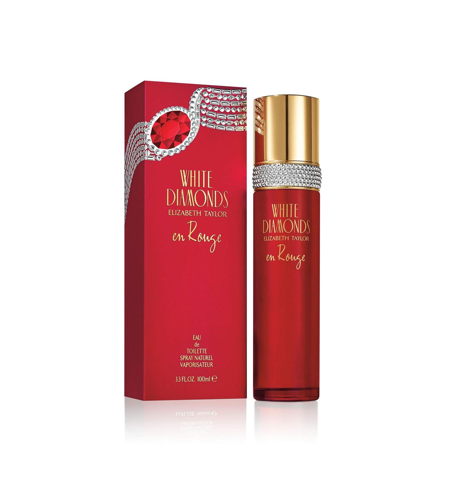 Elizabeth Taylor Women's Perfume White Diamonds En Rouge Eau De Toilette EDT Spray 3.3 Fl Oz - Buy Online on GoSupps.com