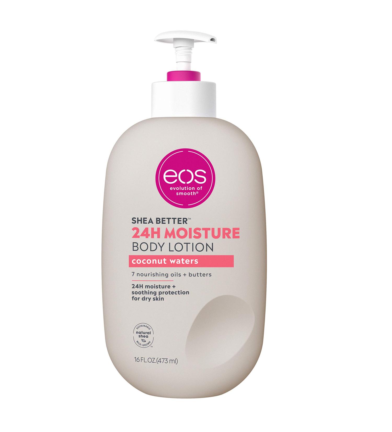 EOS Shea Better Body Lotion - Coconut Waters 16oz | 2 Pack - Hydrating and Nourishing Formula - Buy Online on GoSupps.com