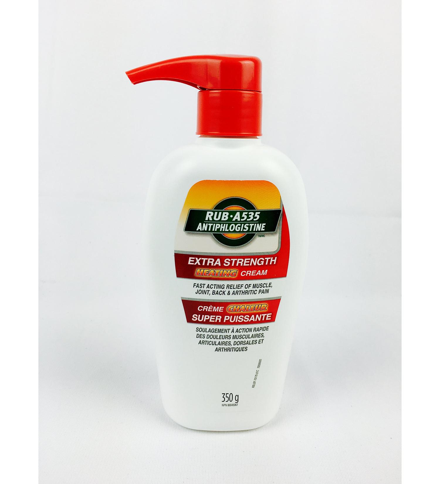 RUB-A535 EXTRA STRENGTH CREAM For Relief of Arthritis Rheumatic Pain Muscle Pain Joint & Back Pain 350 g