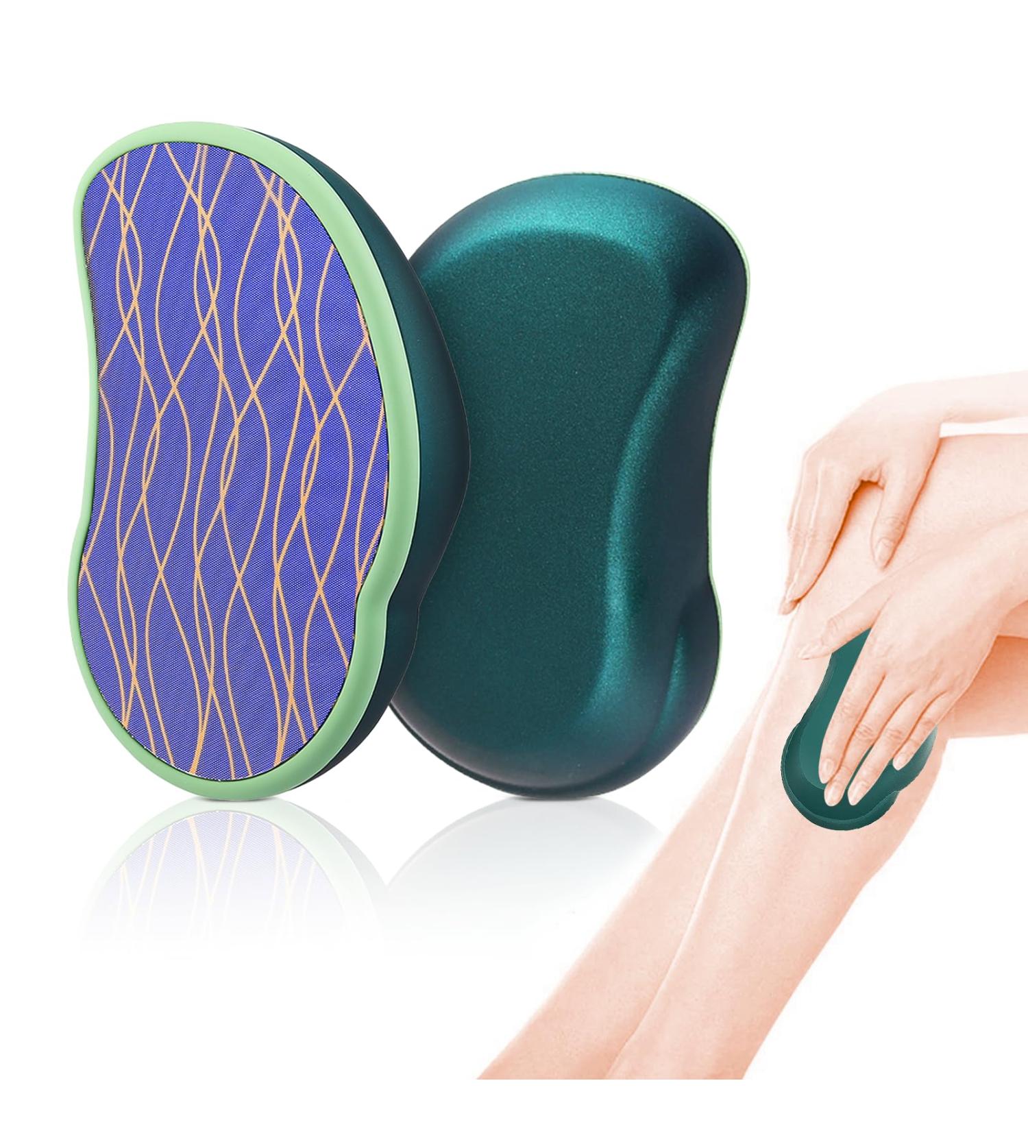 Nano Epilator - Painless Portable & Reusable Hair Removal | Permanent & Washable (Dark Green) - Buy Online on GoSupps.com