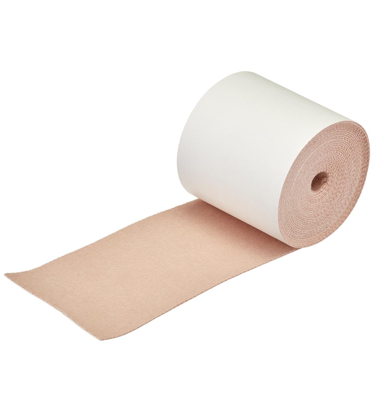 Rolyan Moleskin Strips and Rolls  3 x 5 Yards  Splint  Brace  and Support Padding Strips for Skin Protection  Soft  Friction Reducing Padding Material  Paper Backed  Self-Adhesive Fabric