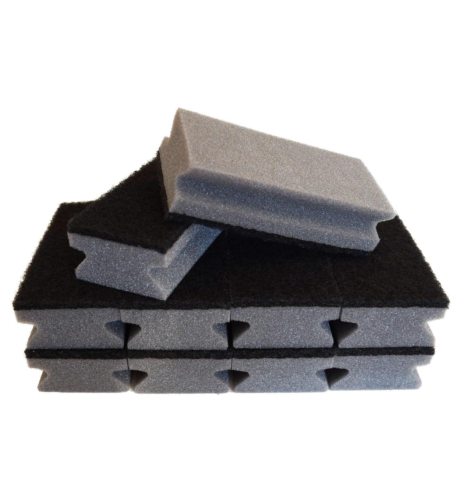 Buy Sonty Jumbo XL Scourer - 10 Pack Grey Sponge (15x7x4 cm) | International Shipping Available - Buy Online on GoSupps.com