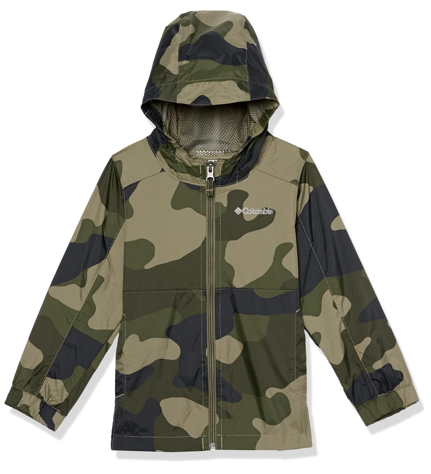 Columbia Unisex Baby Glennaker Springs Jacket - Stone Green Mod Camo 4T - Buy Online on GoSupps.com