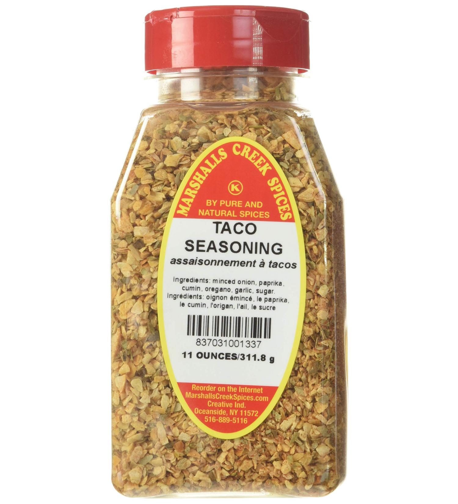 Marshalls Creek Spices Taco Seasoning No Salt 11 Ounce - Buy Online on GoSupps.com