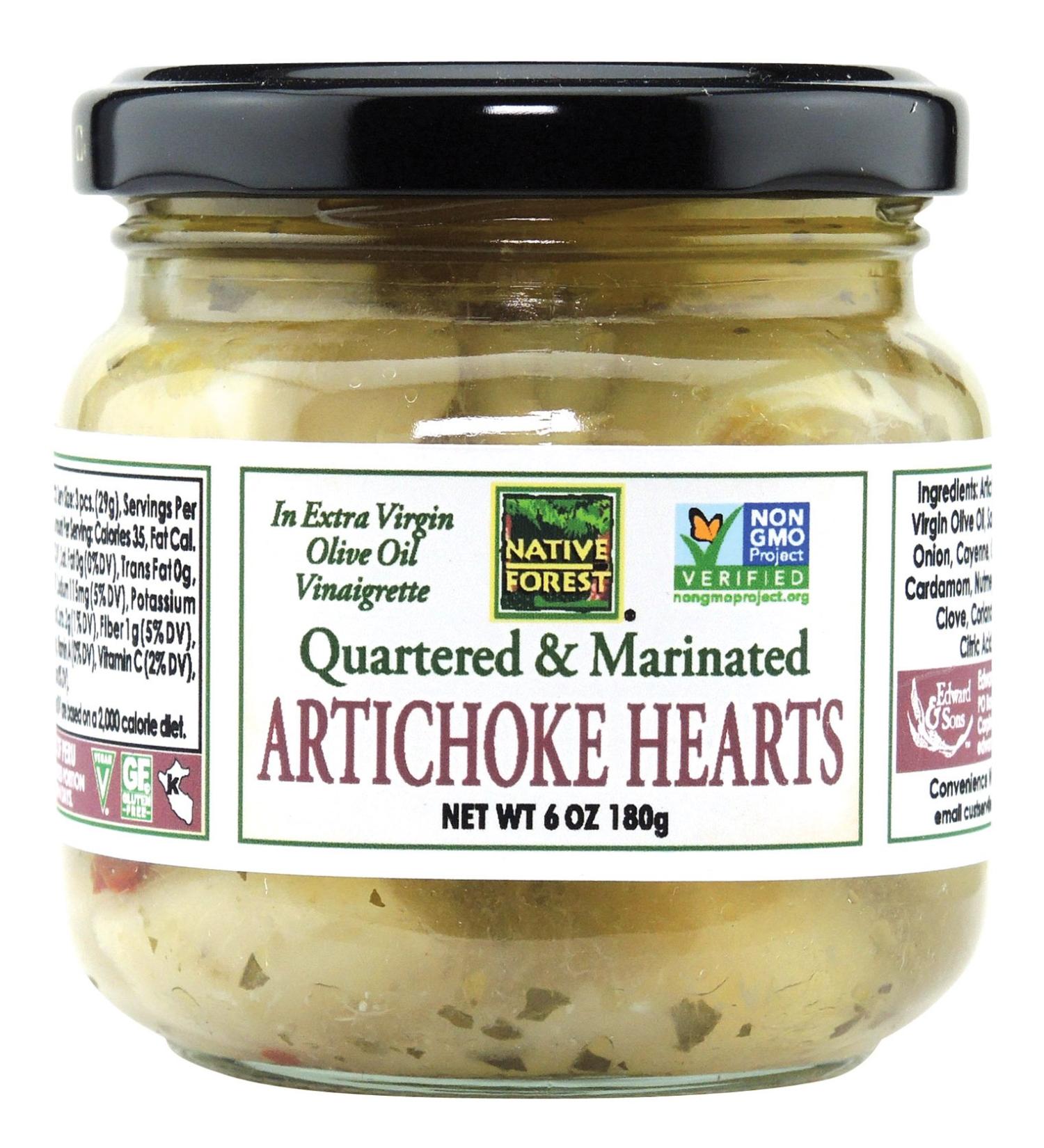 Native Forest Artichoke Hearts Marinated  6 Ounce Jar (Pack of 6) - Buy Online on GoSupps.com