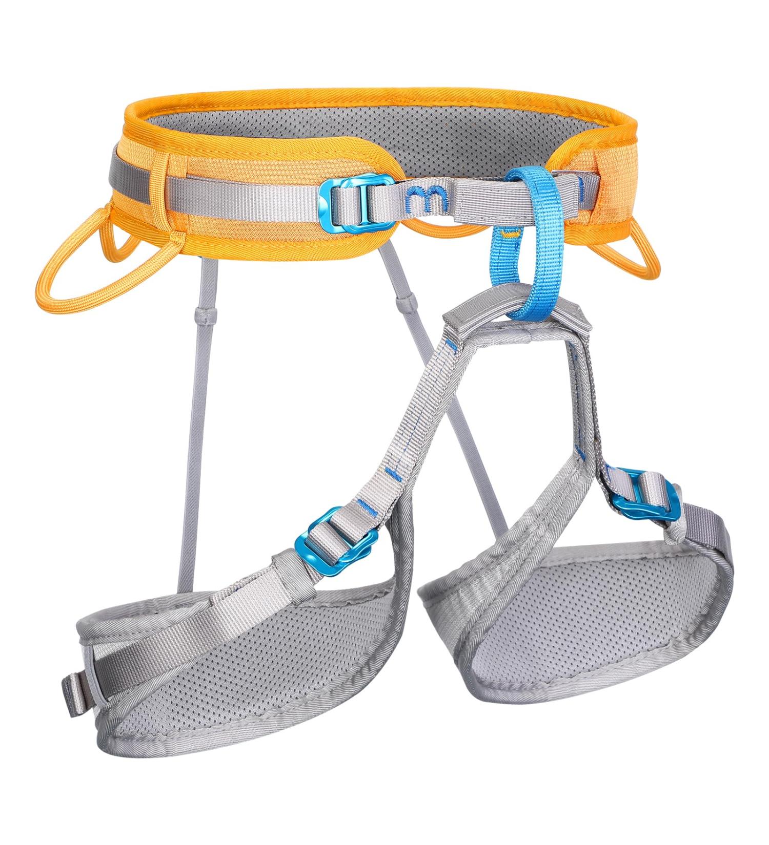 Enjohos Climbing Belt - Fall Protection Safety Waist Strap for Mountaineering & Outdoor Activities - Gray Yellow (M) - Buy Online on GoSupps.com