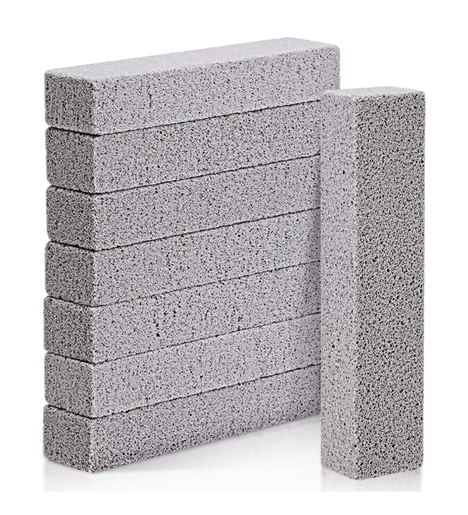 Yuffqopc Pumice Stone Cleaner - 8-Piece Grill & Oven Cleaning Block Set (15cm) | Effective Kitchen Roasting Tool - Buy Online on GoSupps.com