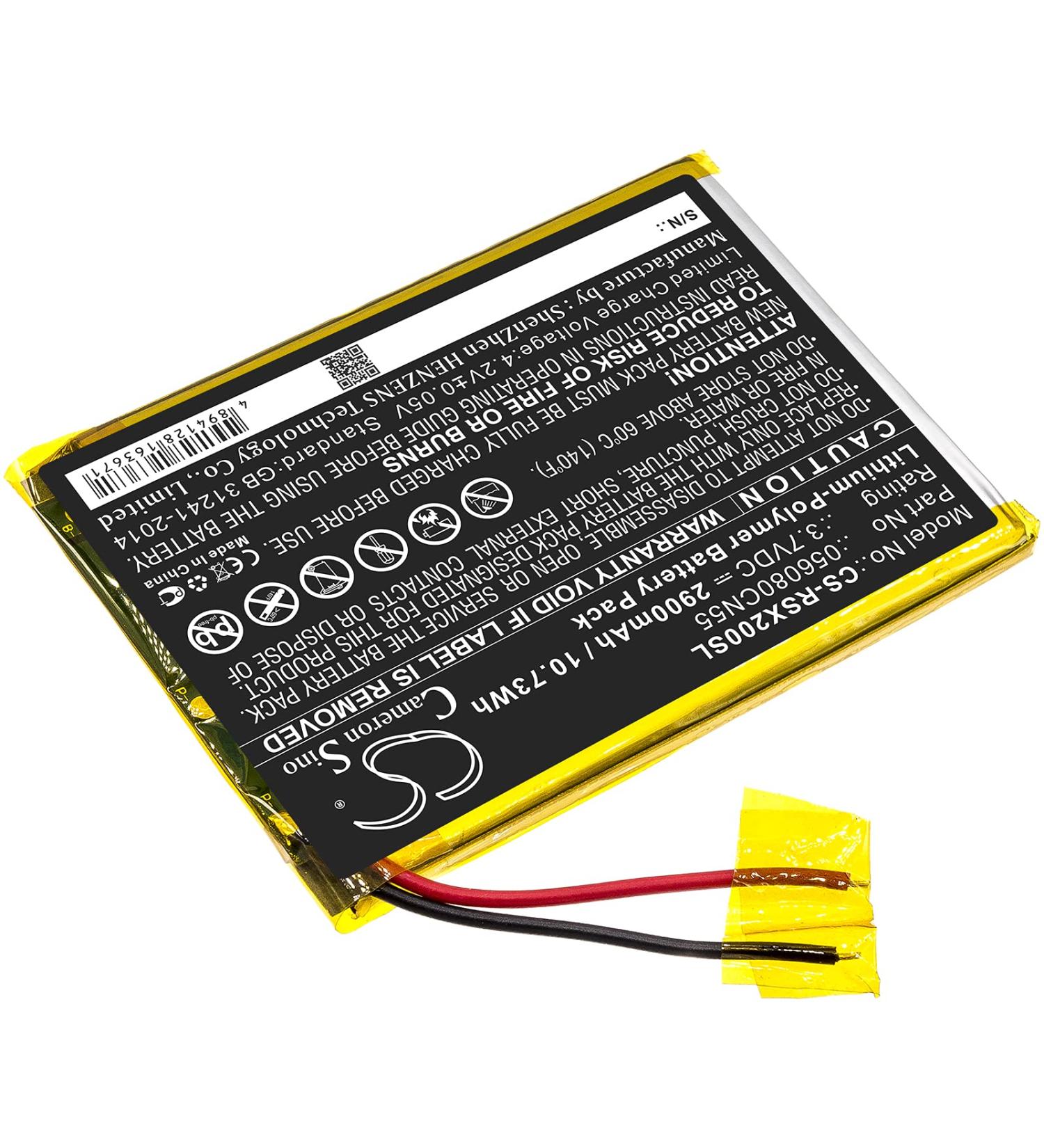 PRUVA Battery for Oregon Scientific Meep & Meep X2 - 2900mAh Replacement OP0118-13 P/N: 056080CN55 - International Shipping Available - Buy Online on GoSupps.com