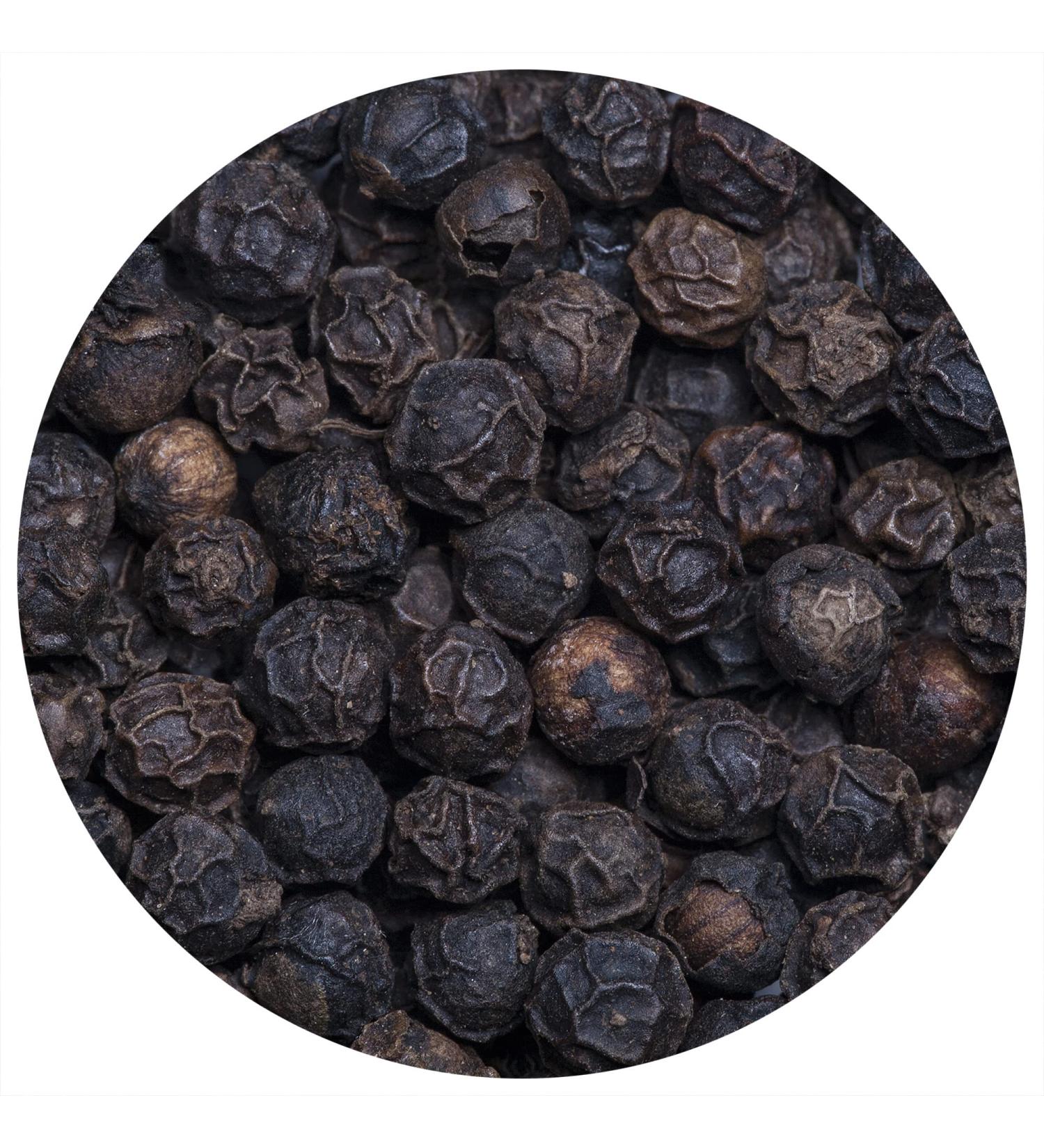 The Spice Lab No. 186 Indian Black Peppercorn TGSEB - High Oil - Hand Selected - 1 lb - Kosher Gluten-Free Non-GMO - All Natural Pepper - Buy Online on GoSupps.com