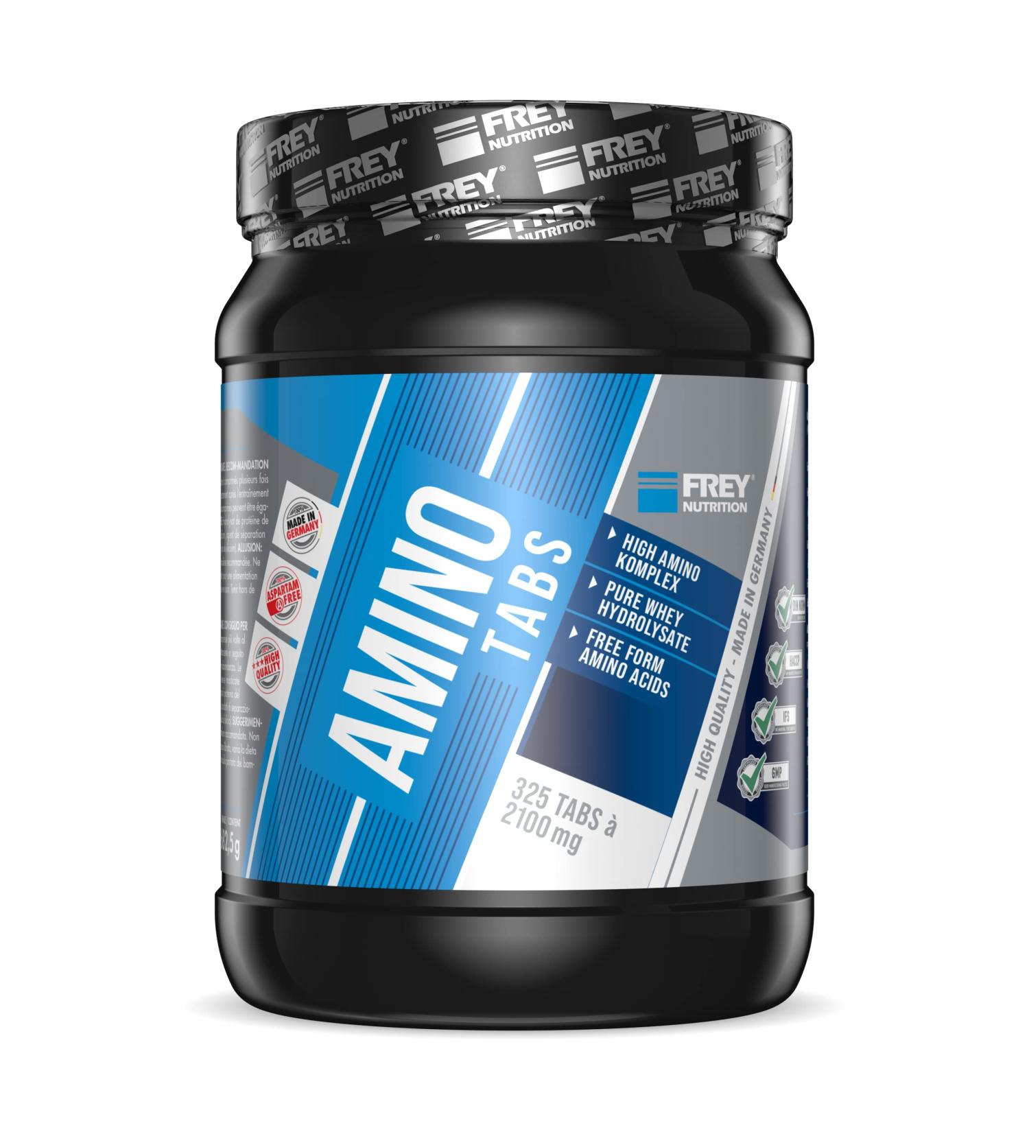 Buy Frey Nutrition Amino Tabs 682.5g - Essential Amino Acids for Optimal Performance | International Shipping Available - Buy Online on GoSupps.com
