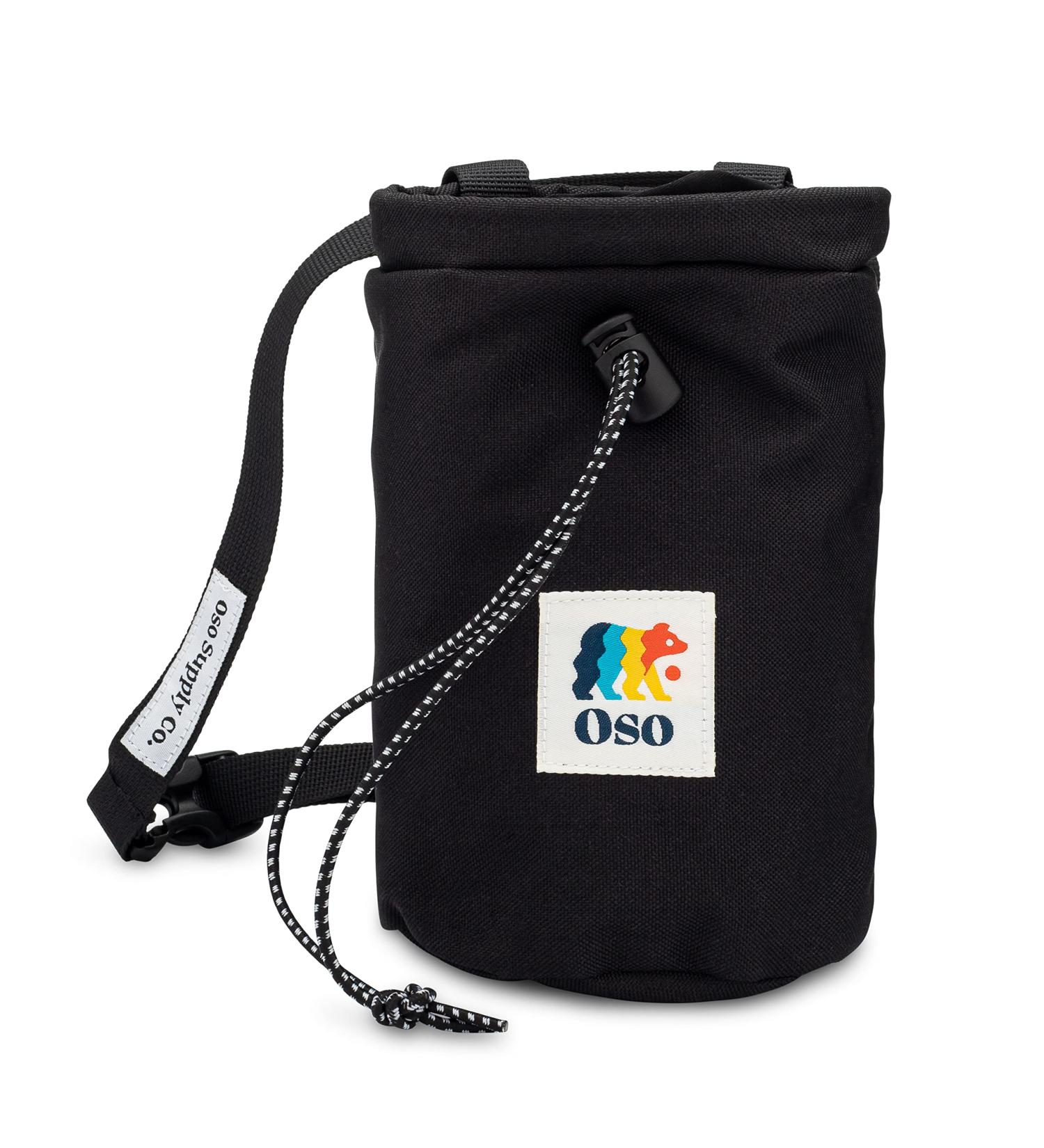 OSO Supply CO Chalk Bag for Climbing & Bouldering - Quick Clip Belt Zip Pockets - Essential Gear for Indoor/Outdoor Use - Buy Online on GoSupps.com