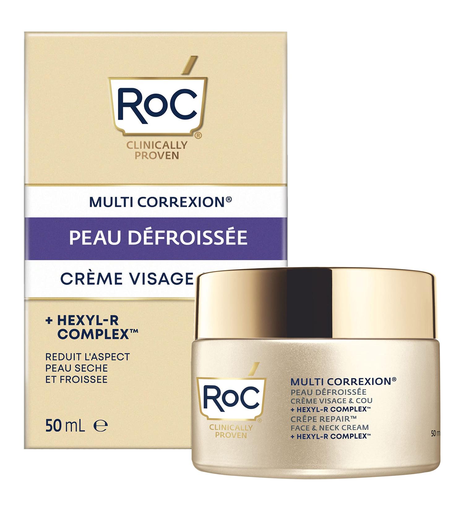 RoC Multi Correxion Cr pe Repair Face & Neck Cream Daily Anti-Aging Dry Skin Care Treatment 50ML - Buy Online on GoSupps.com