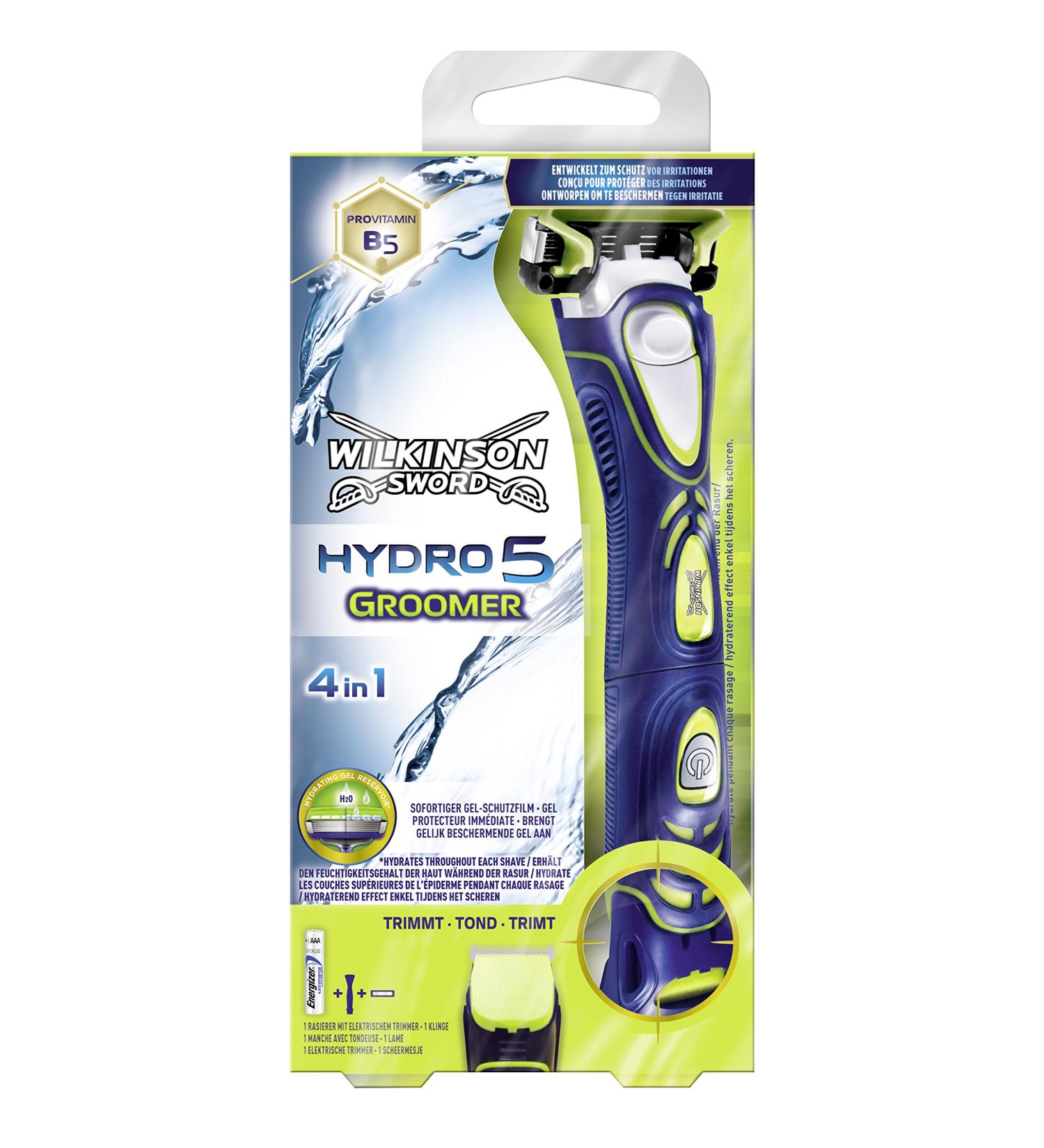 Buy Wilkinson Sword Hydro 5 Groomer Razor +1cl - Ultimate Shaving Experience | International Shipping Available - Buy Online on GoSupps.com