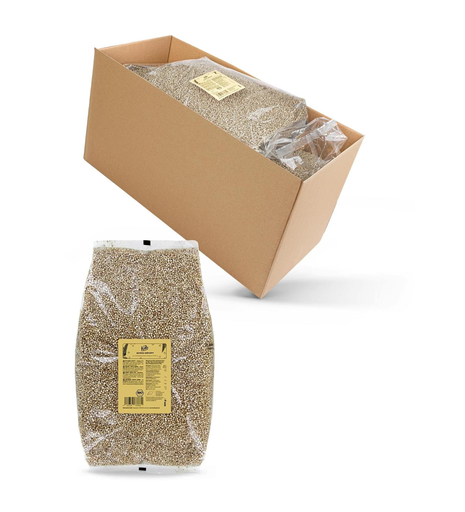 KoRo - Quinoa souffl bio 6 x 600 g - Buy Online on GoSupps.com