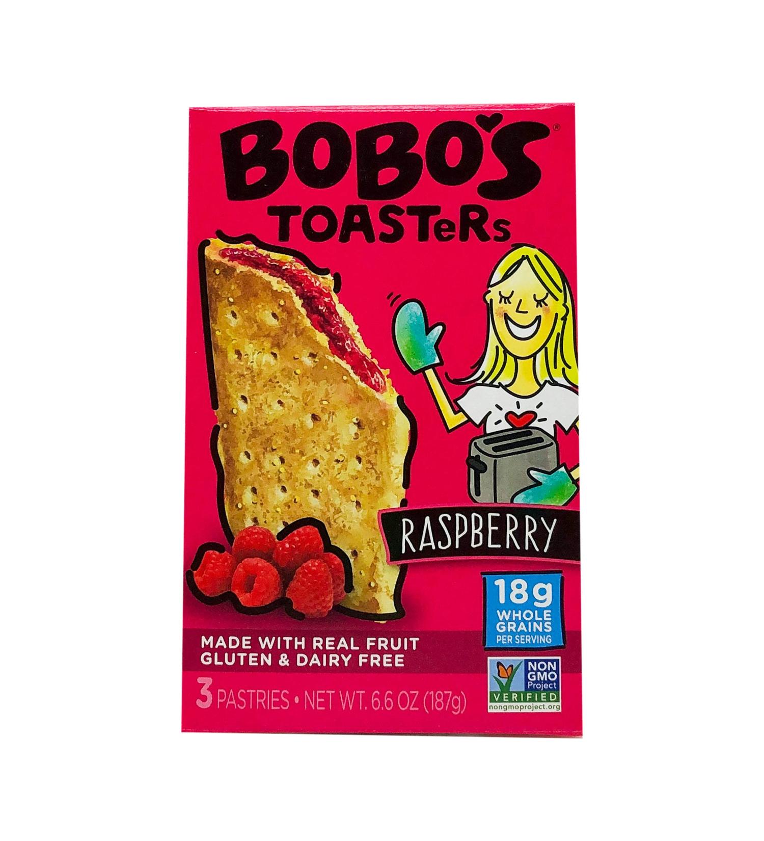 Bobo's Oat Bars Raspberry Jam Toaster Pastry  6.6 OZ - Buy Online on GoSupps.com