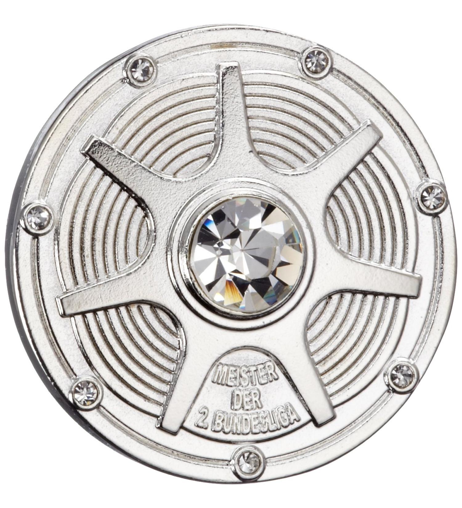 2. Bundesliga Unisex-Adult FD-DFL-MS-PI-2 Pin Grey 3 cm