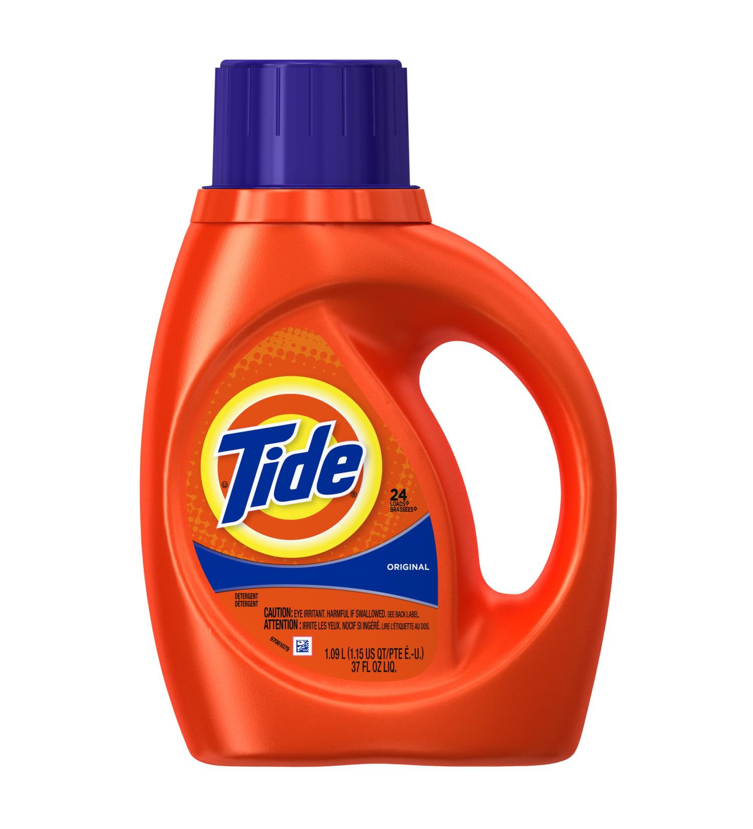 Tide Liquid Laundry Detergent Original Scent 1.09 L (24 Loads)