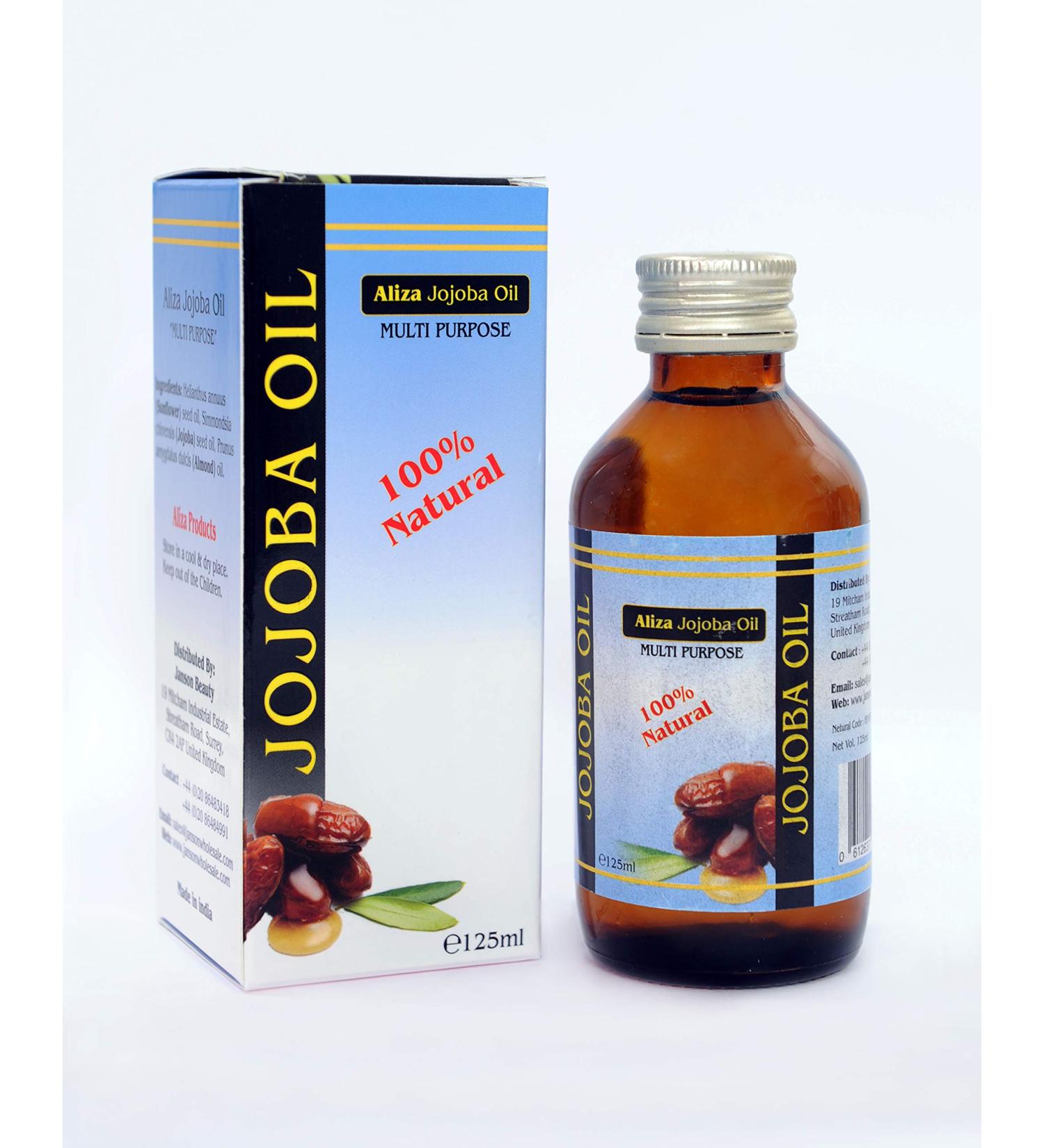 Aliza Jojoba Oil 125ml - 100% Natural - Buy Online on GoSupps.com