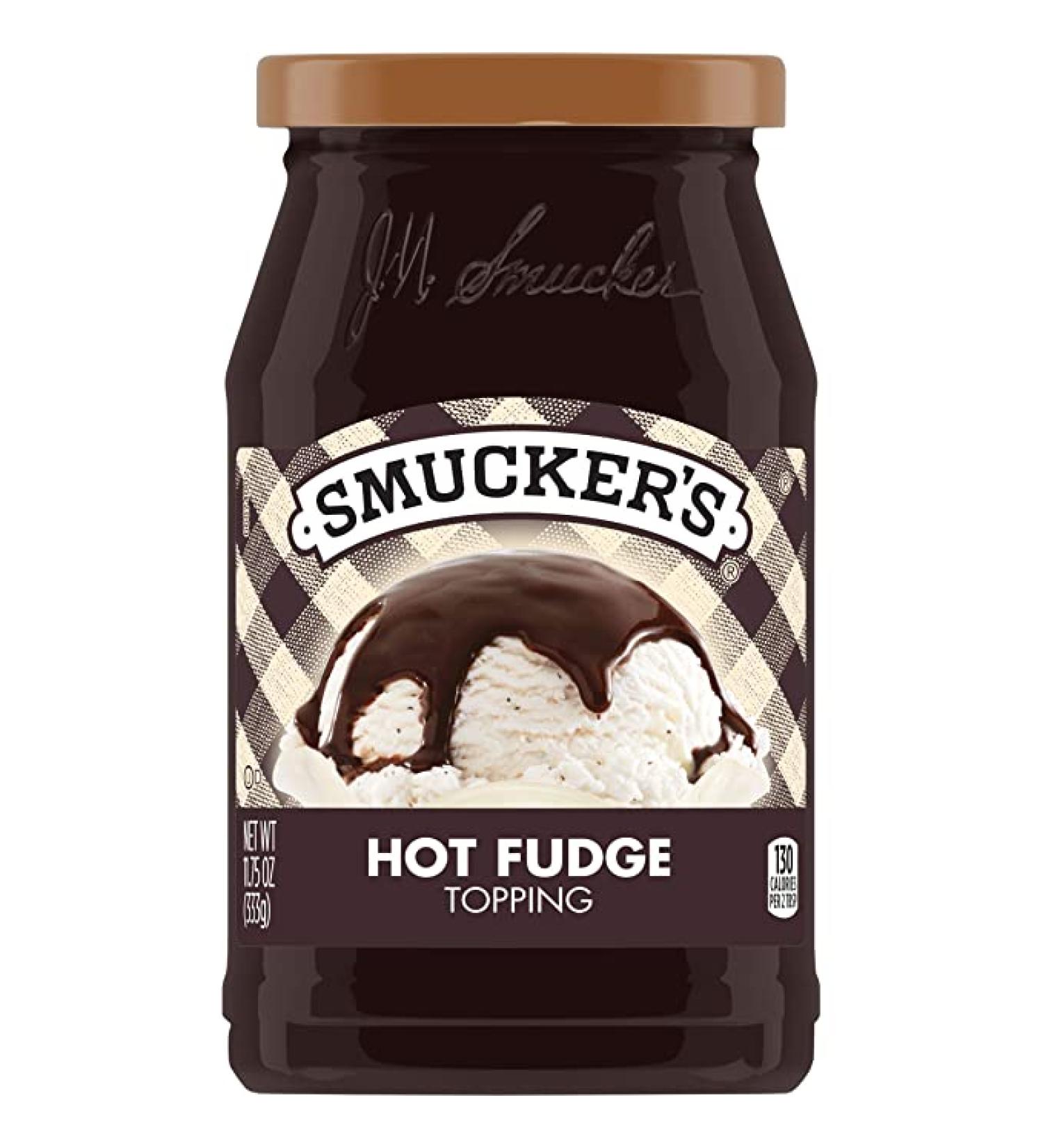 Smucker's Hot Fudge Topping 11.75 oz | Rich Chocolate Dessert Sauce - Buy Online on GoSupps.com